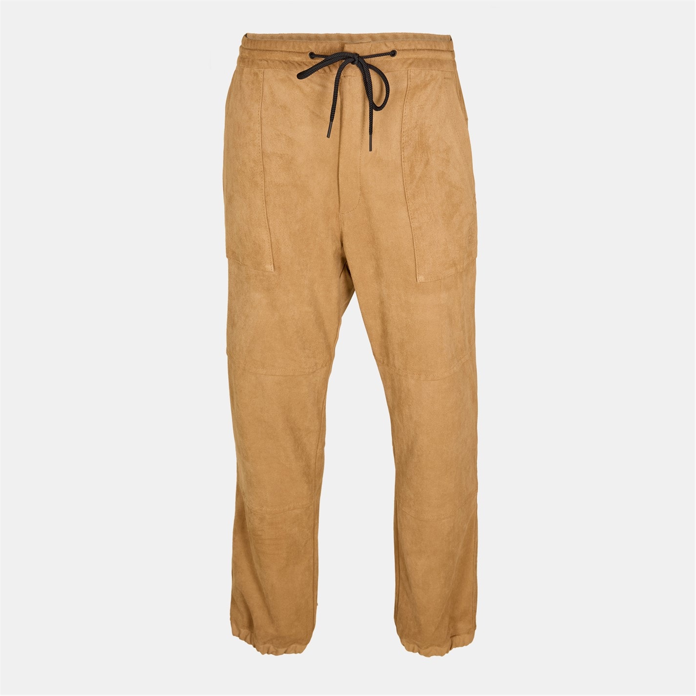Tepláky Hugo Beige 7848367 Men's Closed Hem Jersey Tapered Joggers - 1