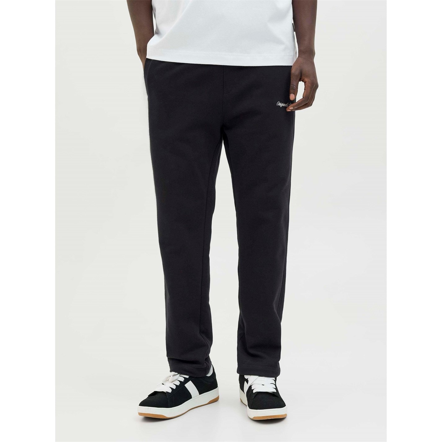 Tepláky Jack and Jones Black 2843945 Norrebro Straight Leg Joggers Mens - 3