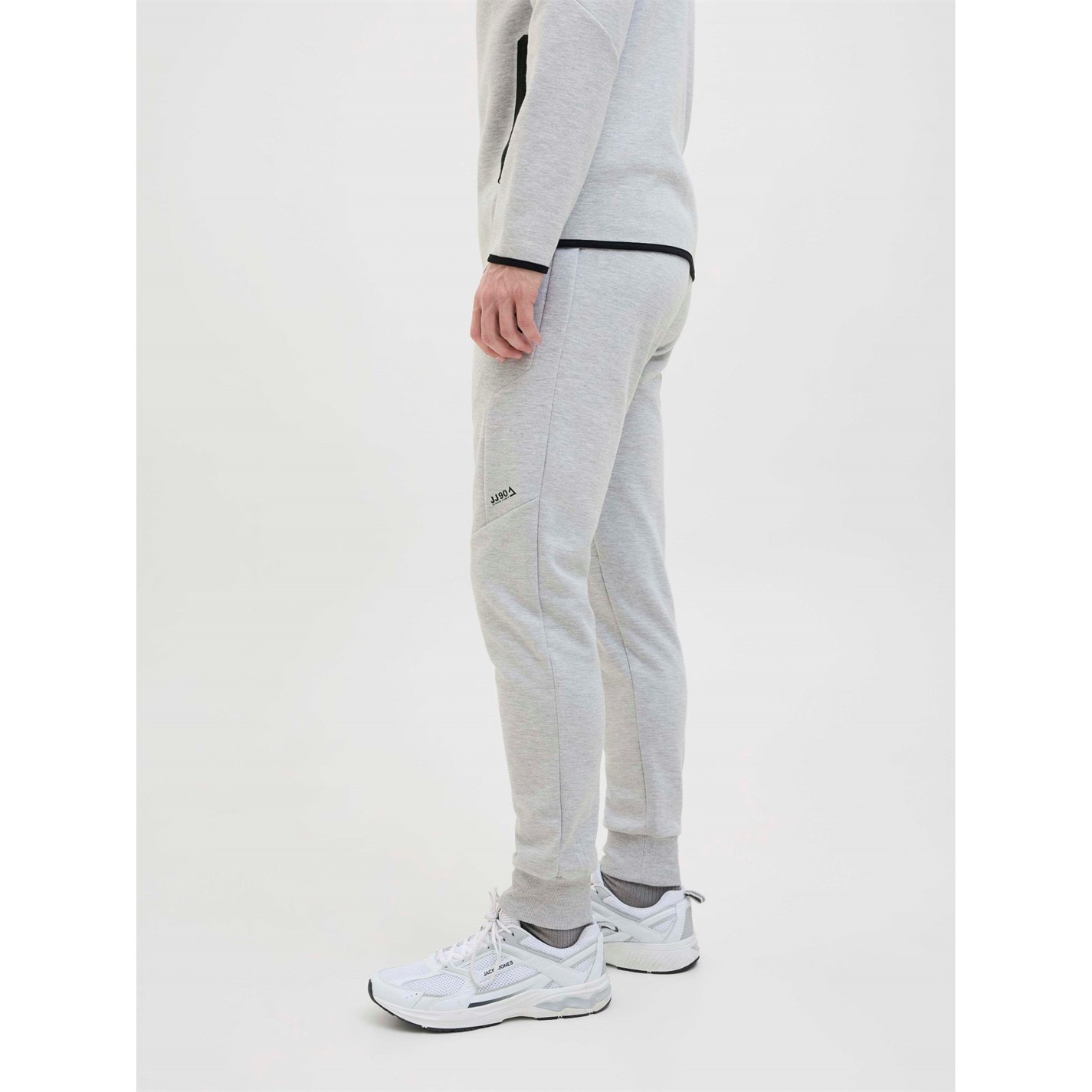 Tepláky Jack and Jones Lt Grey Melange 2255645 Will Fusion Joggers Mens - 5