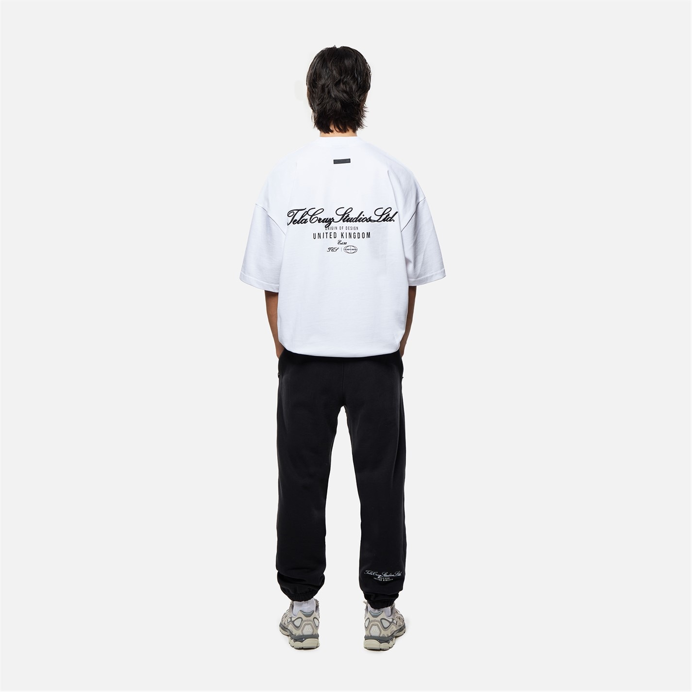 Tepláky TELA CRUZ Black 975728 Men's Studio Closed Hem Fleece Joggers - 2