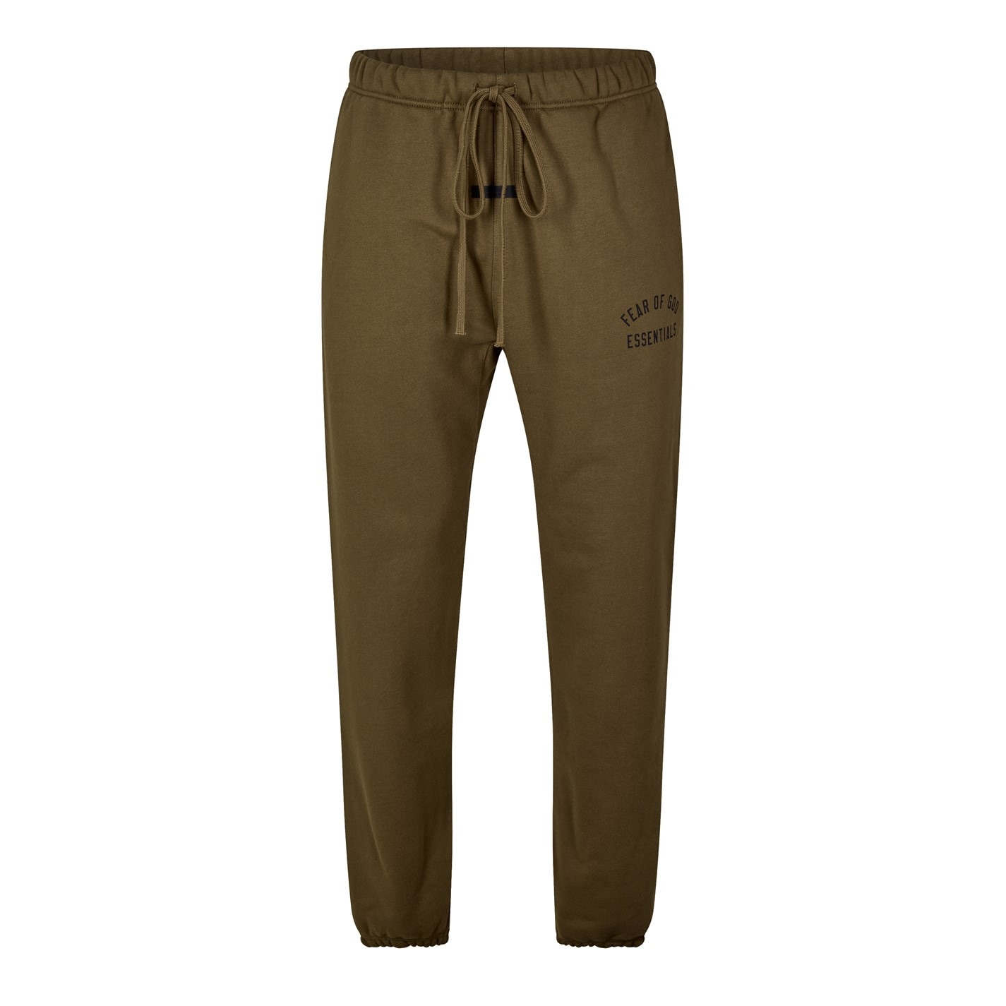 Tepláky FEAR OF GOD ESSENTIALS Olive 3473298 Fleece Essential Sweatpants - 7