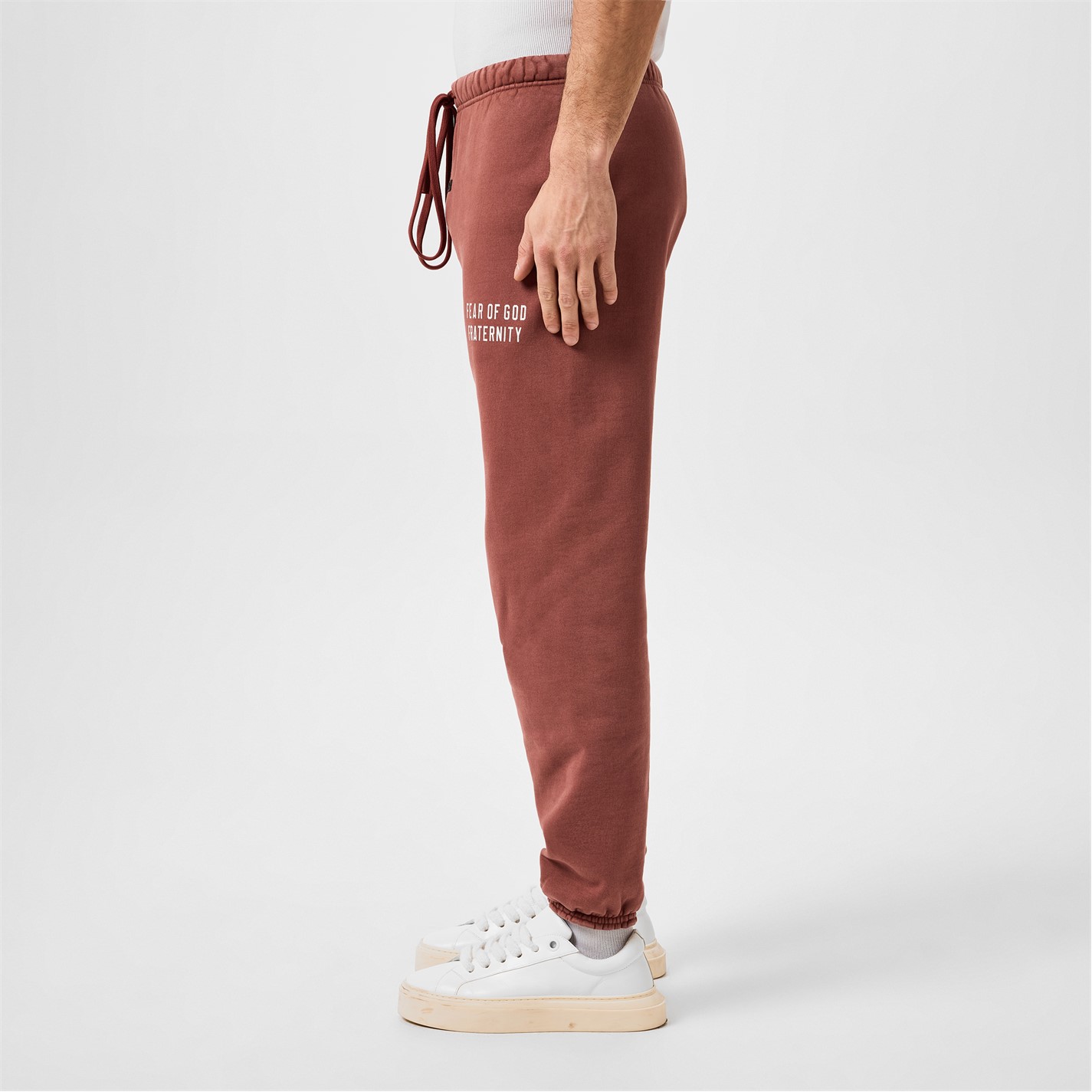 Tepláky FEAR OF GOD ESSENTIALS Crimson 8704930 Heavy Fleece Fraternity Sweatpants - 5
