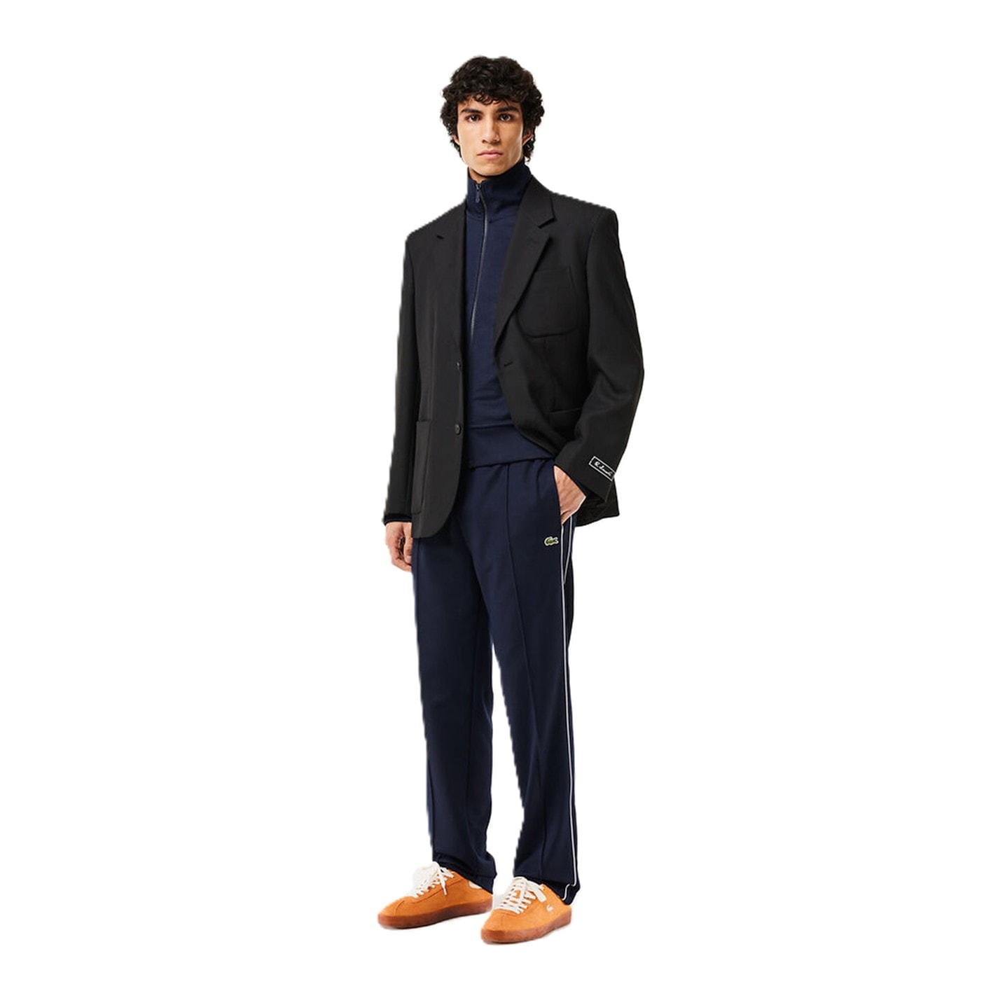 Tepláky Lacoste Navy Blue 2981135 Men's Closed Cuff Woven Tracksuit Joggers - 3