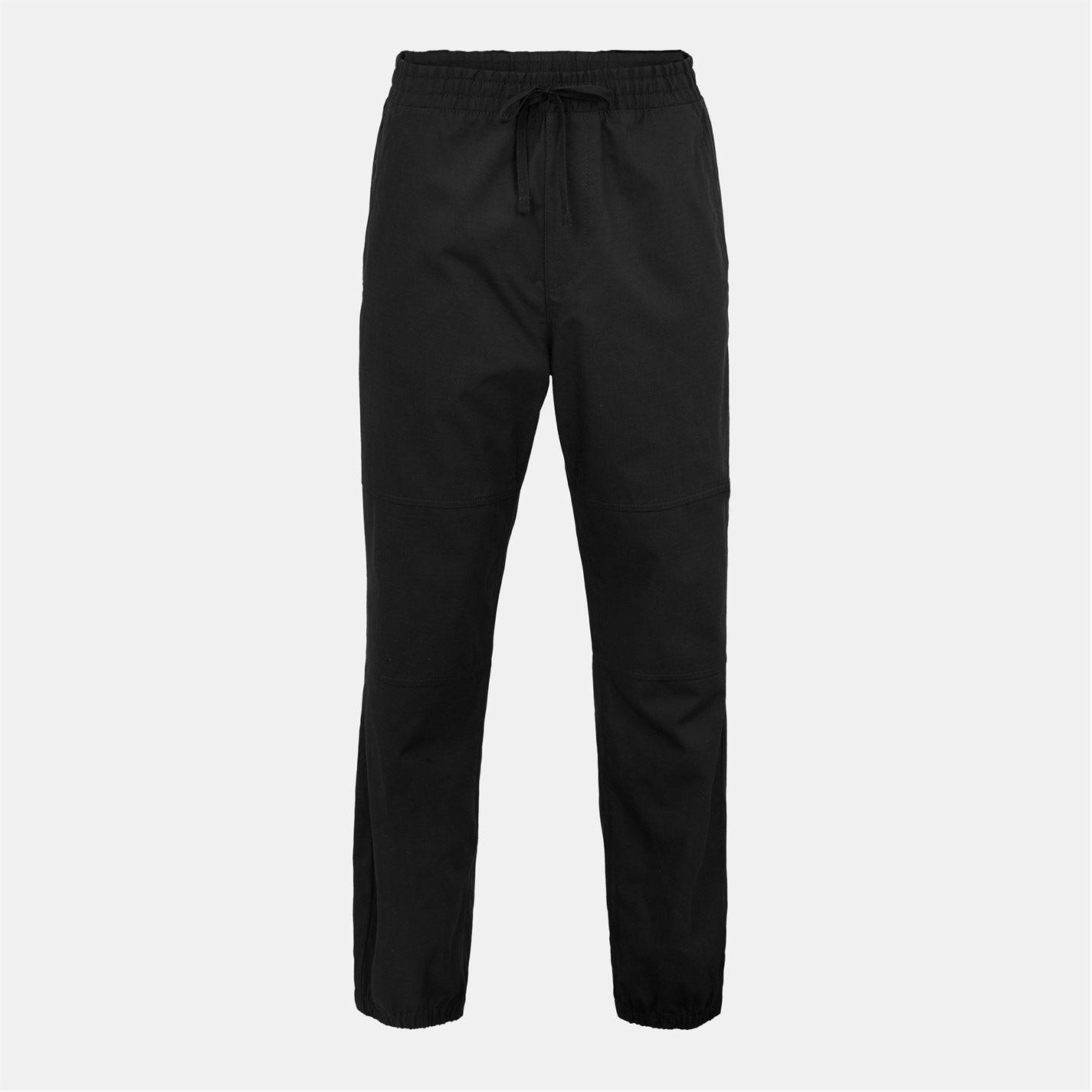 Tepláky Hugo Black 3330190 Men's 's Closed Cuff Woven Black Tracksuit Joggers - 1