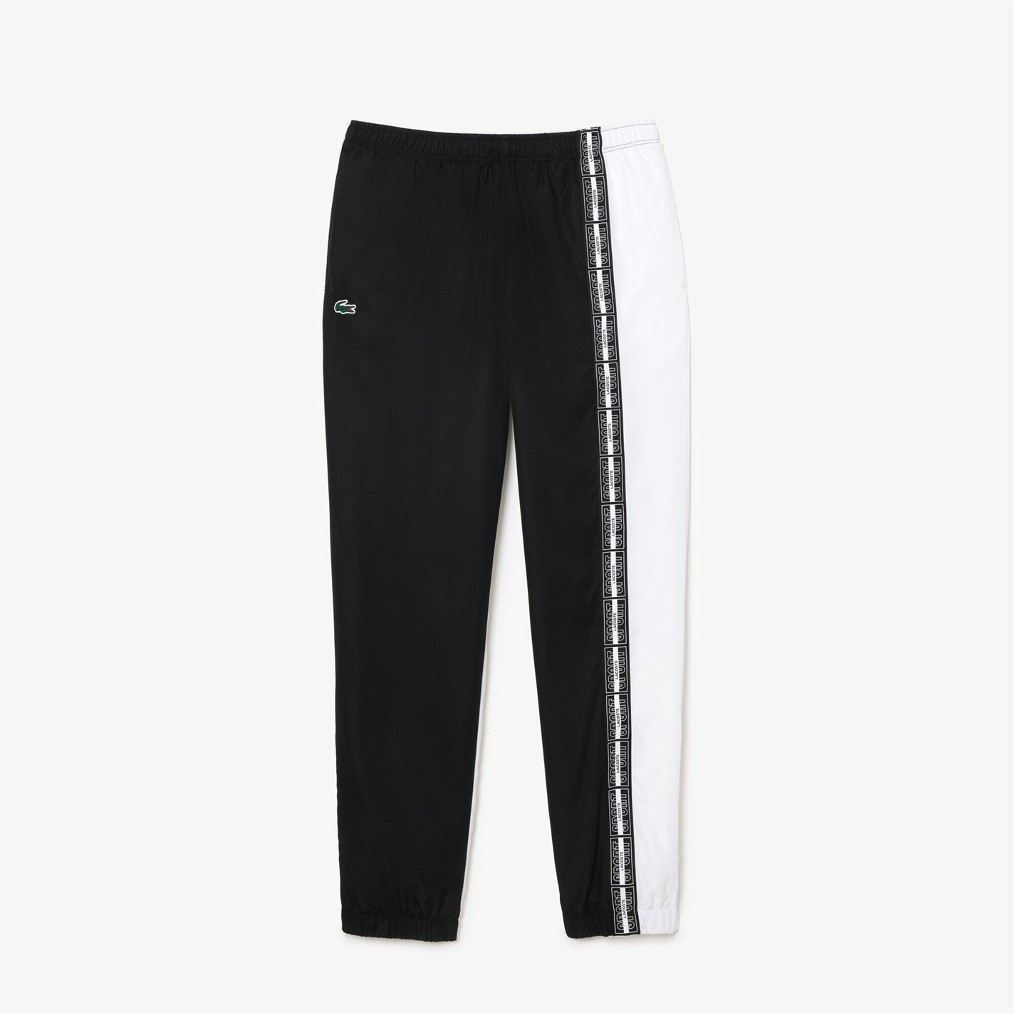 Tepláky Lacoste Black 6704906 Men's Closed Hem Woven Tracksuit Joggers - 1