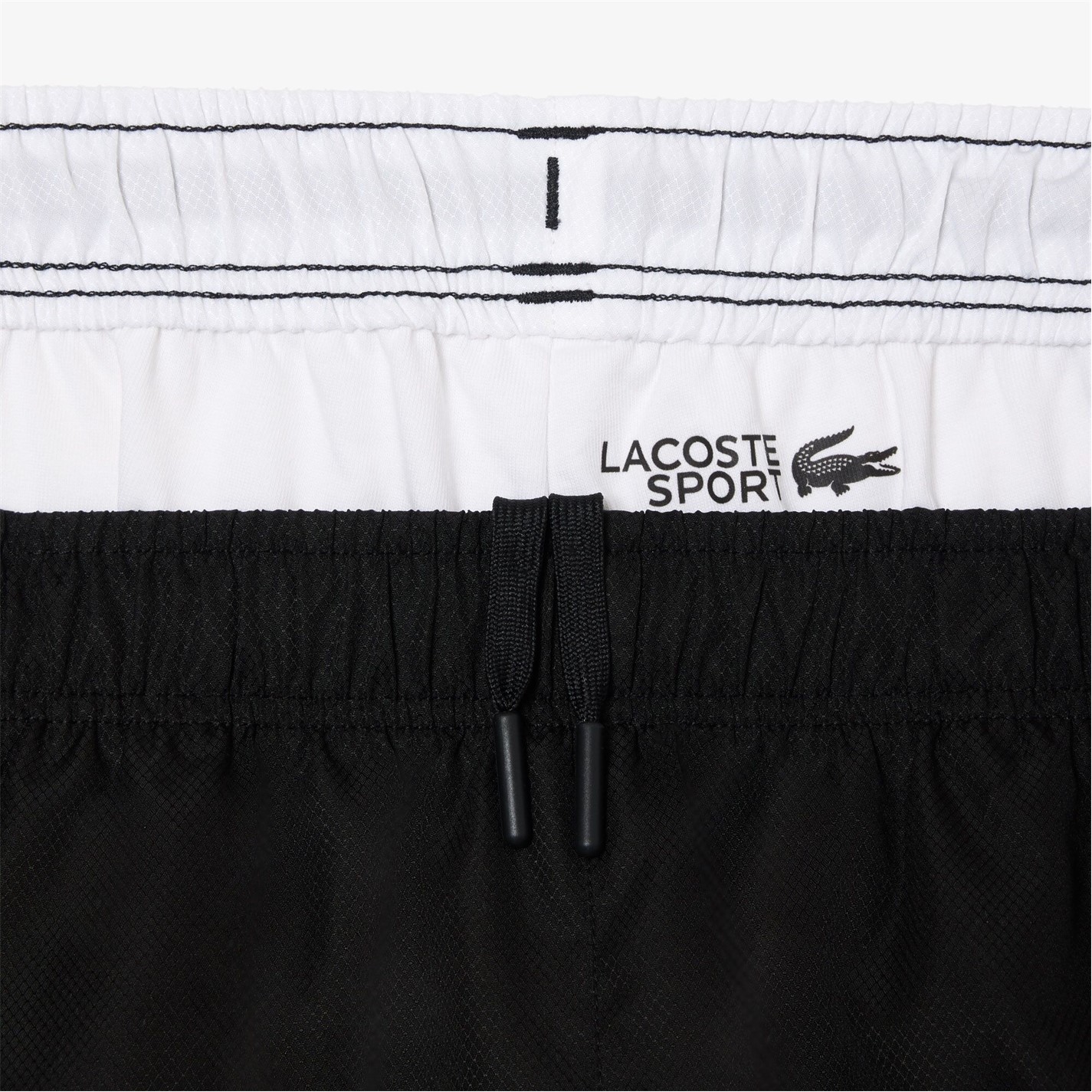 Tepláky Lacoste Black 6704906 Men's Closed Hem Woven Tracksuit Joggers - 6