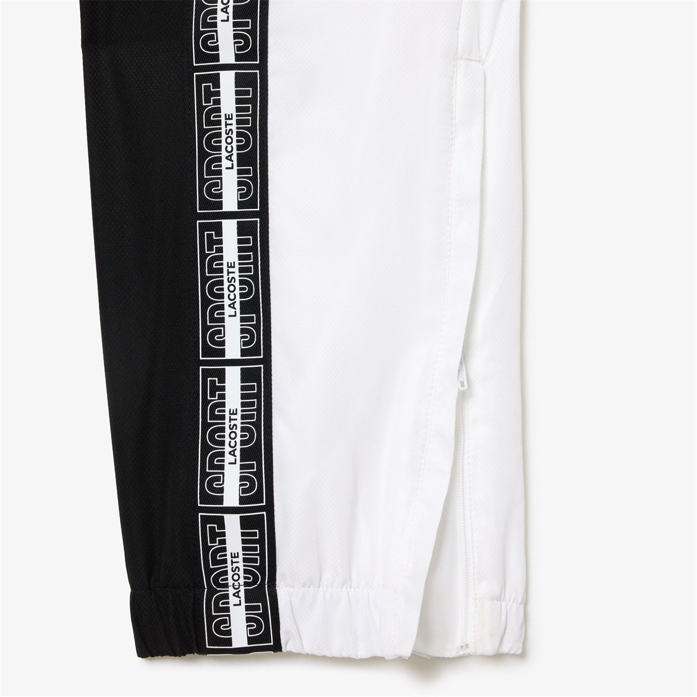 Tepláky Lacoste Black 6704906 Men's Closed Hem Woven Tracksuit Joggers - 8