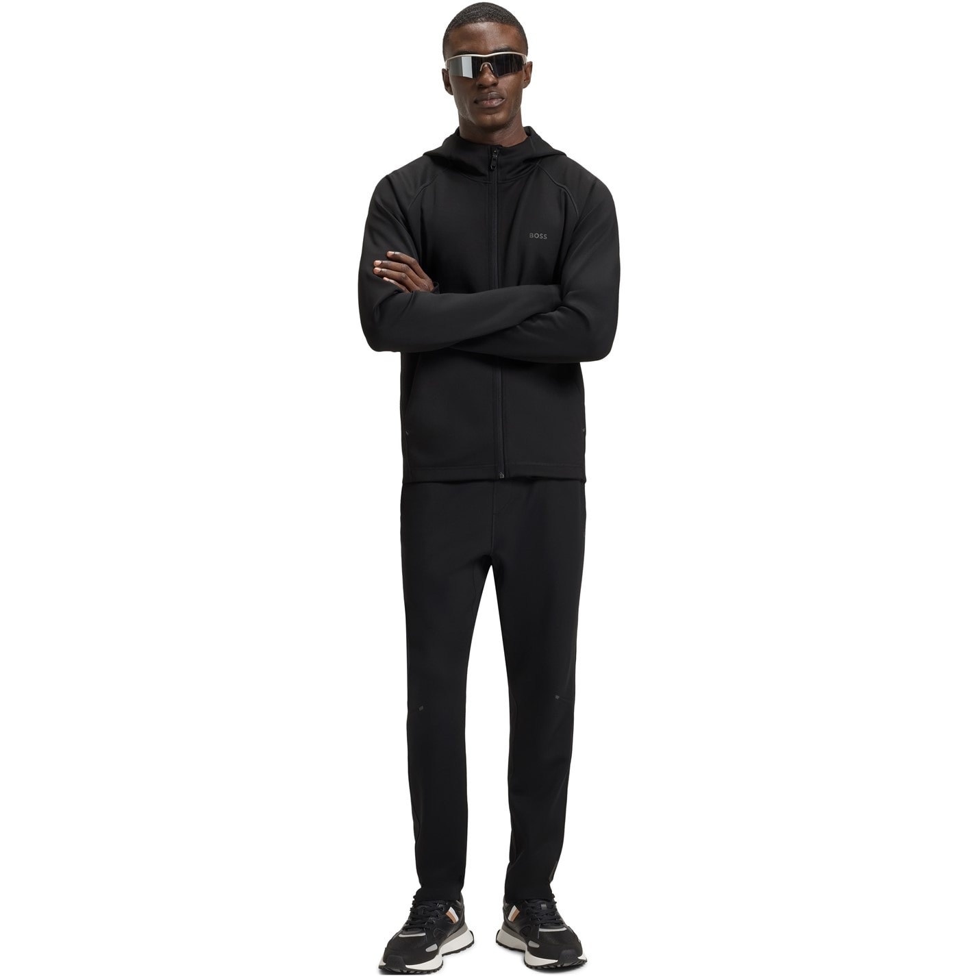 Tepláky Boss Black 001 6675667 Mens Hicon Active Jogging Bottoms - 5