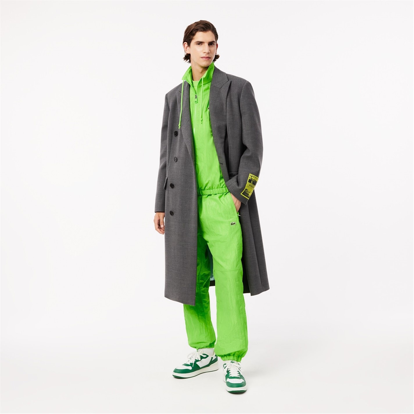 Tepláky Lacoste Brasilia 5800230 Men's Closed Hem Woven Tracksuit Joggers - 2