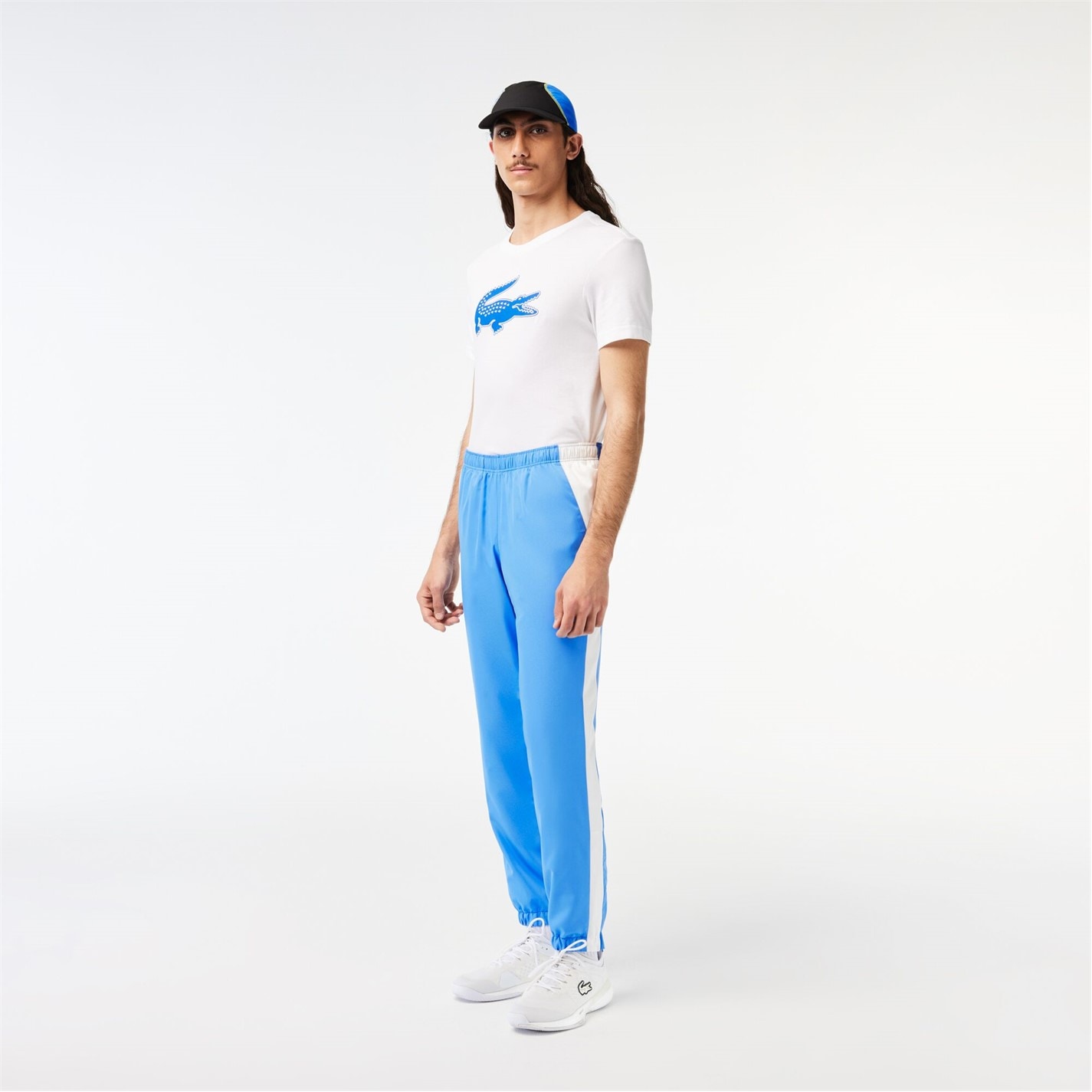 Tepláky Lacoste Ethereal 822860 Men's Closed Hem Woven Tracksuit Joggers - 6