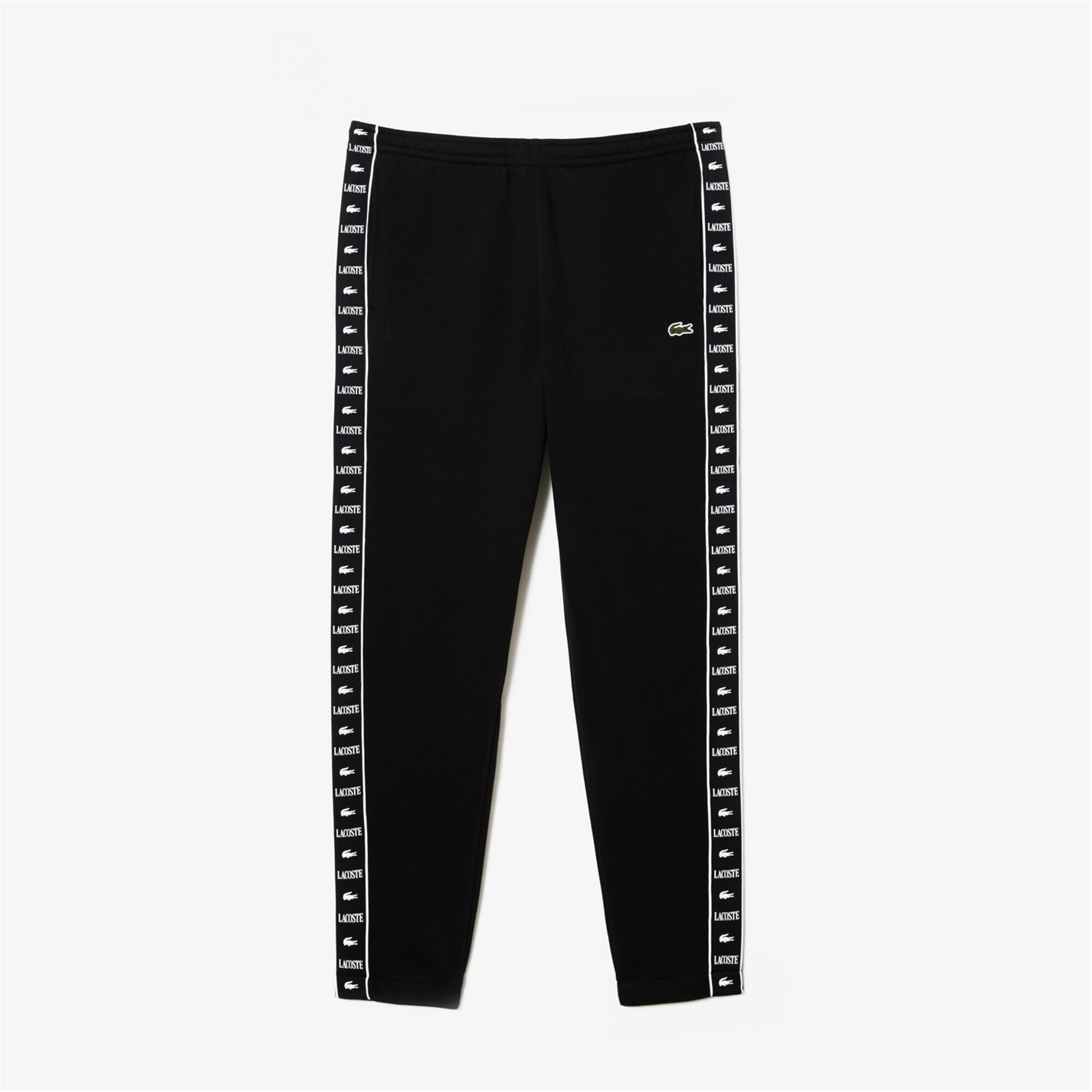 Tepláky Lacoste Black 7624343 Men's Closed Hem Woven Tracksuit Joggers - 1