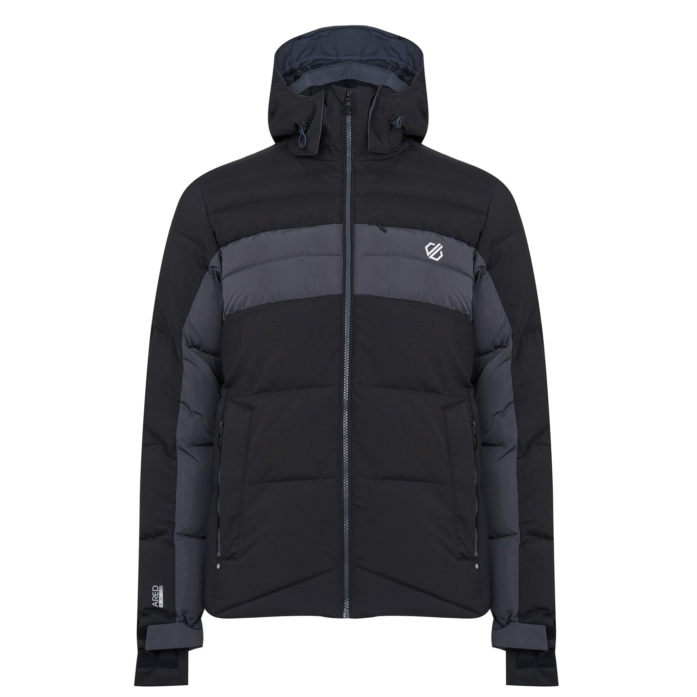 Bunda Dare 2b Black 4097792 Men's Denote Waterproof Recycled Long Sleeve Ski Jacket - 1