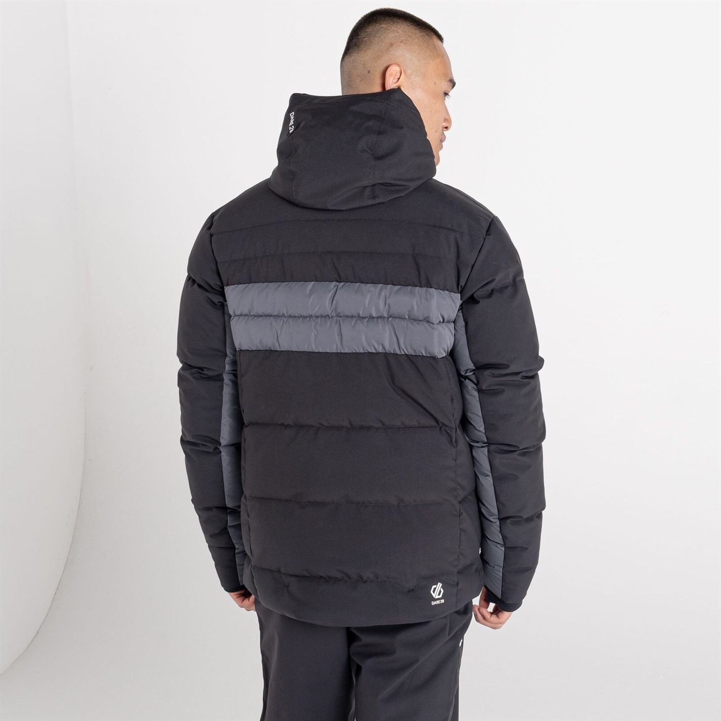 Bunda Dare 2b Black 4097792 Men's Denote Waterproof Recycled Long Sleeve Ski Jacket - 11