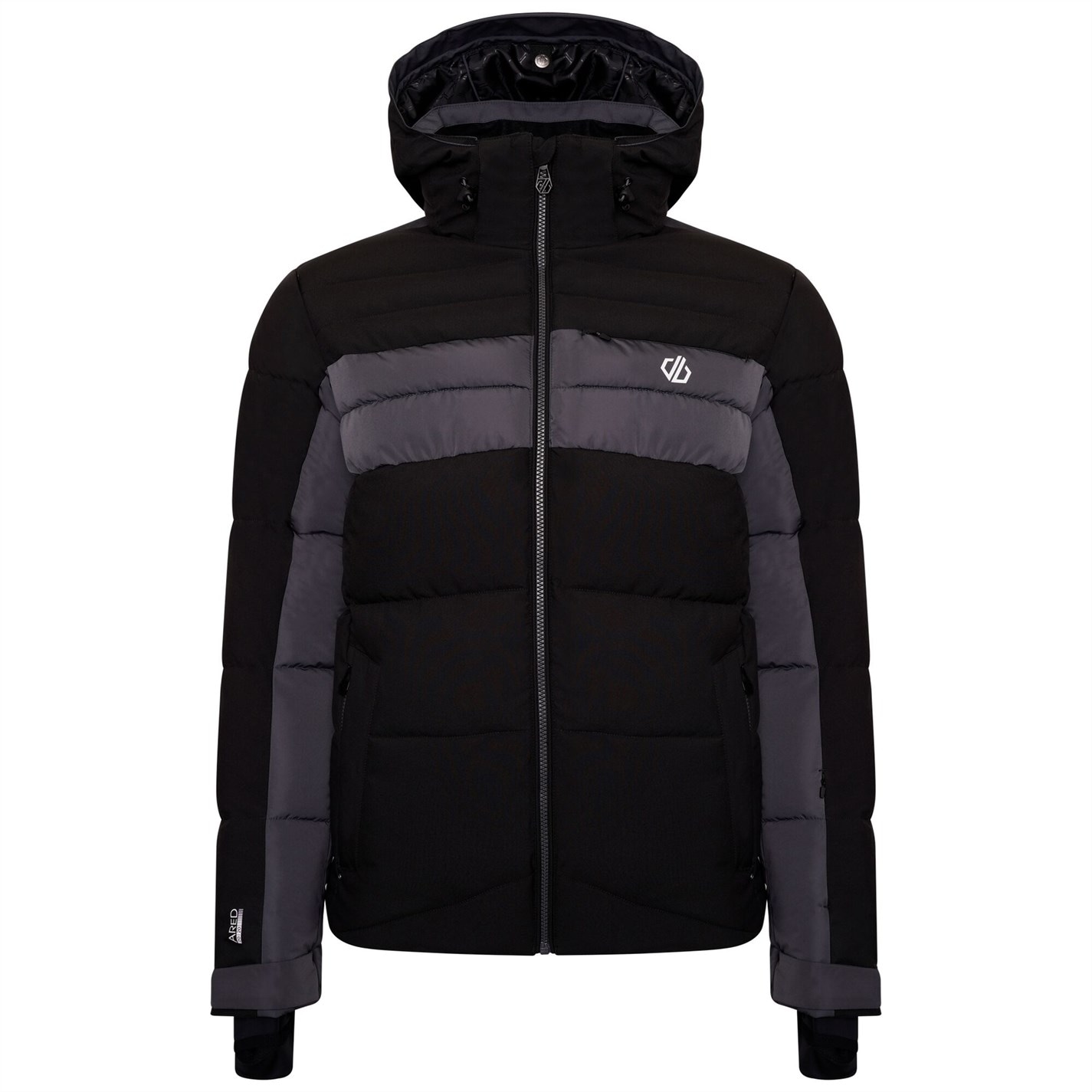 Bunda Dare 2b Black 4097792 Men's Denote Waterproof Recycled Long Sleeve Ski Jacket - 4