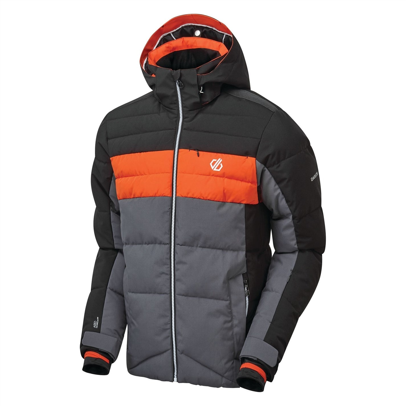 Bunda Dare 2b Black 4097792 Men's Denote Waterproof Recycled Long Sleeve Ski Jacket - 5