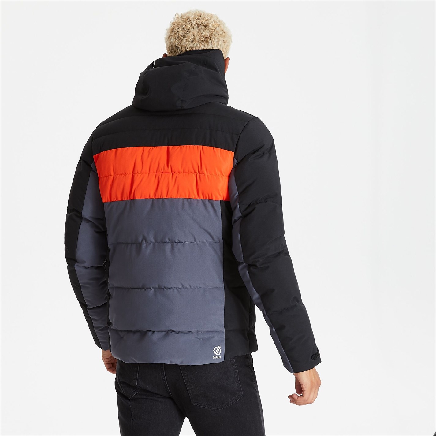 Bunda Dare 2b Black 4097792 Men's Denote Waterproof Recycled Long Sleeve Ski Jacket - 6