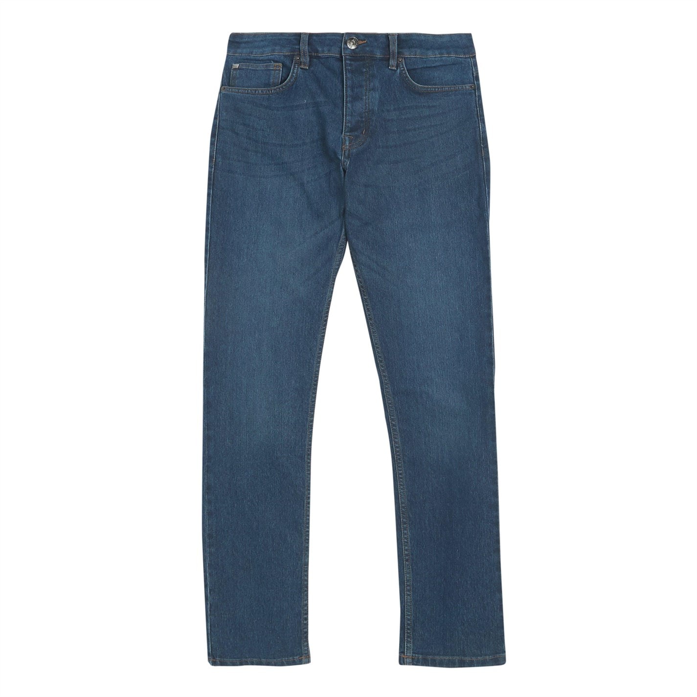 Džíny Bench Indigo 4950578 Slim Fit Indigo Jeans- EDDIE - 1