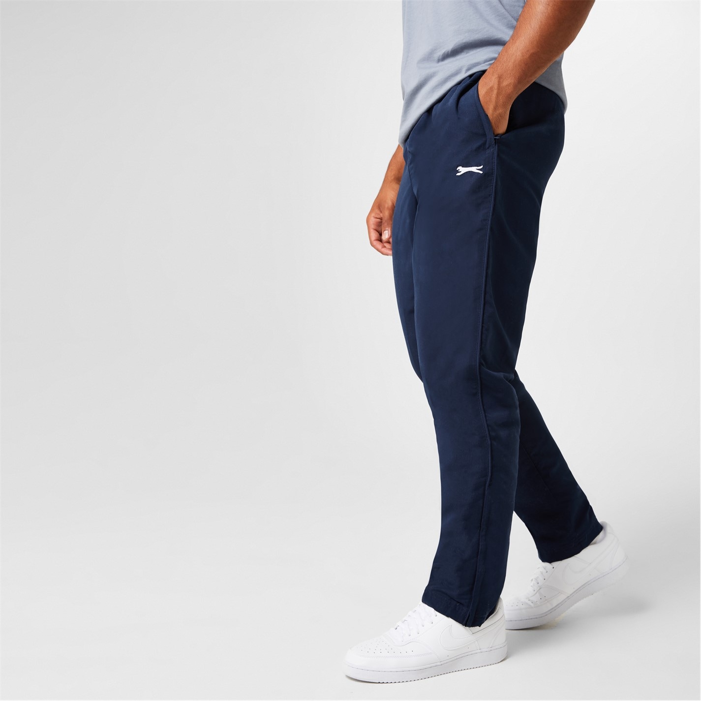Tepláky Slazenger Navy 9214820 Open Hem Woven Sweatpants Mens - 4