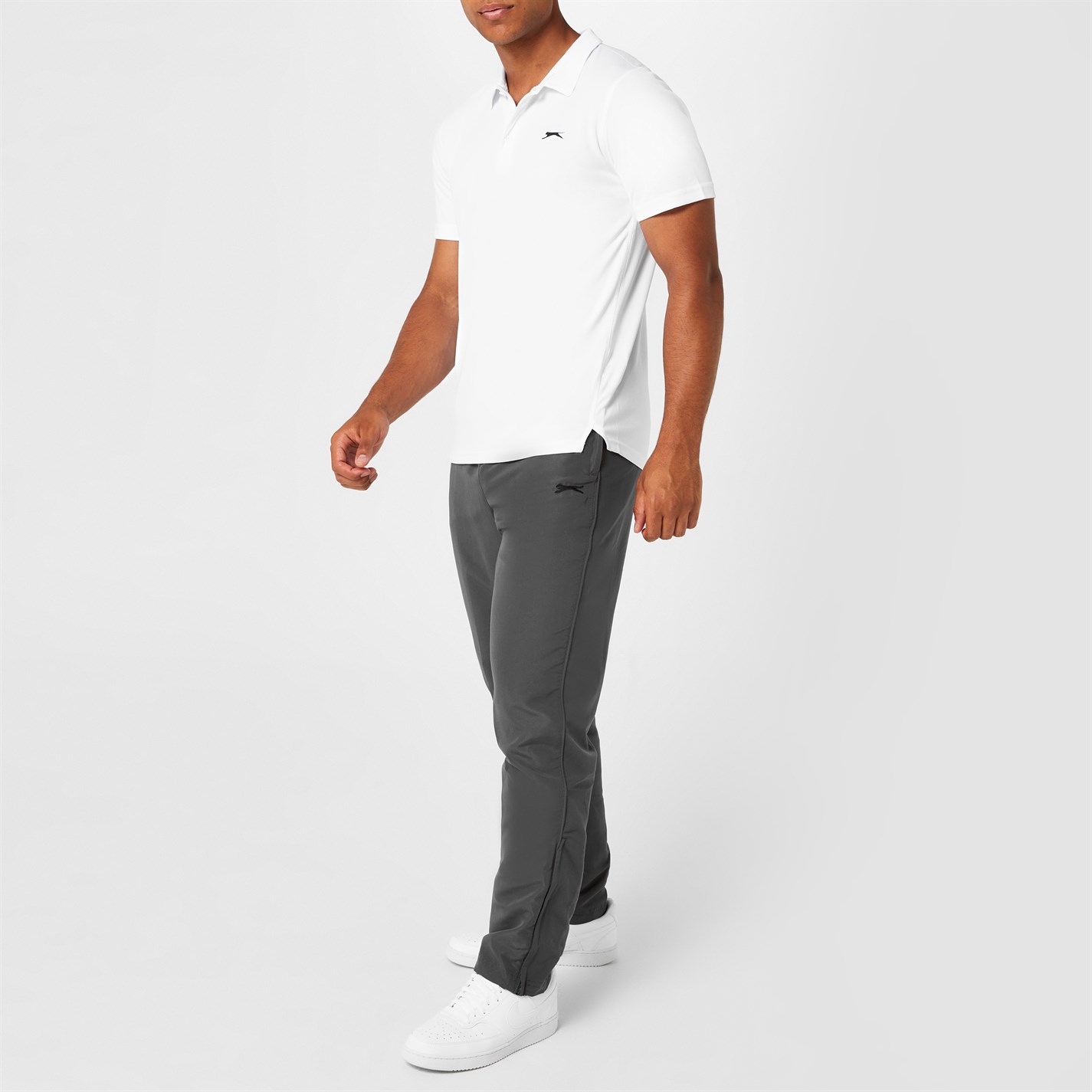 Tepláky Slazenger Charcoal 1182073 Open Hem Woven Sweatpants Mens - 2