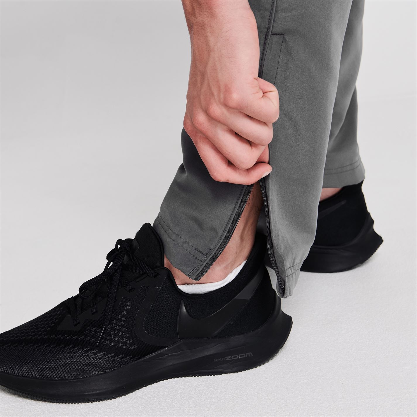 Tepláky Slazenger Charcoal 1182073 Open Hem Woven Sweatpants Mens - 4