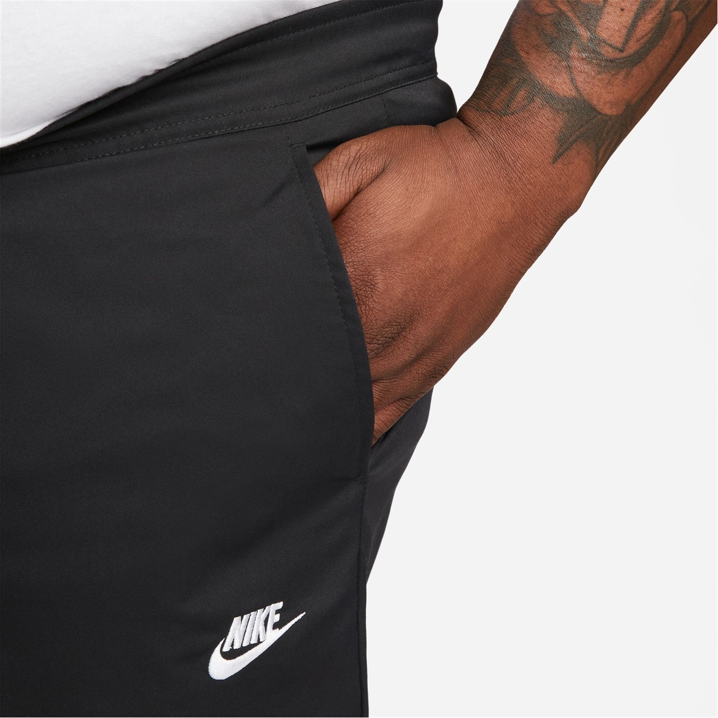 Tepláky adidas Black 1249625 Nike M Nk Clb Wvn Ta Sn99 - 9