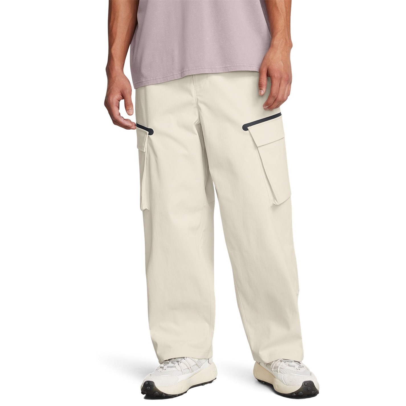 Tepláky Under Armour White 441243 Men's Utility Cargo Joggers - 3