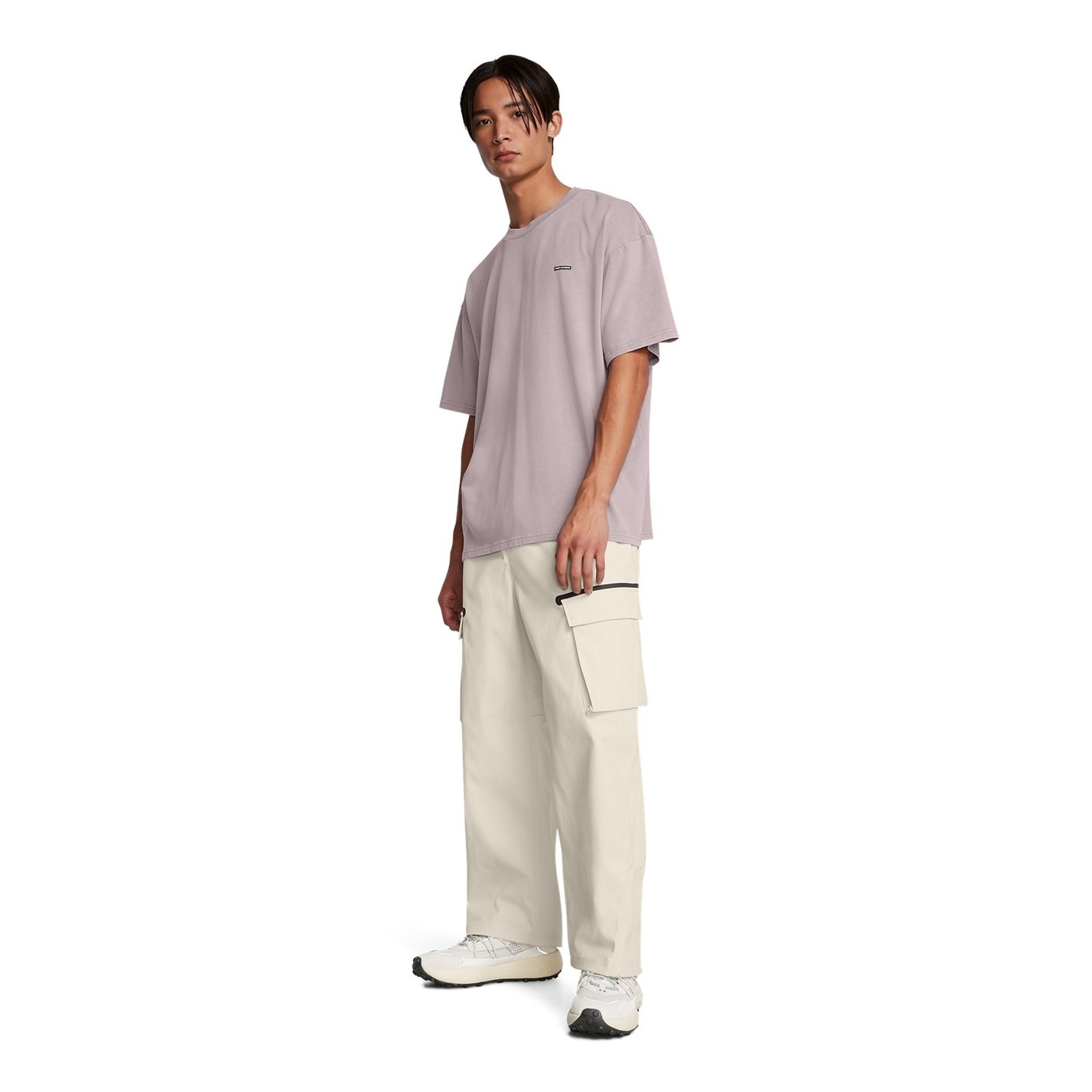 Tepláky Under Armour White 441243 Men's Utility Cargo Joggers - 7