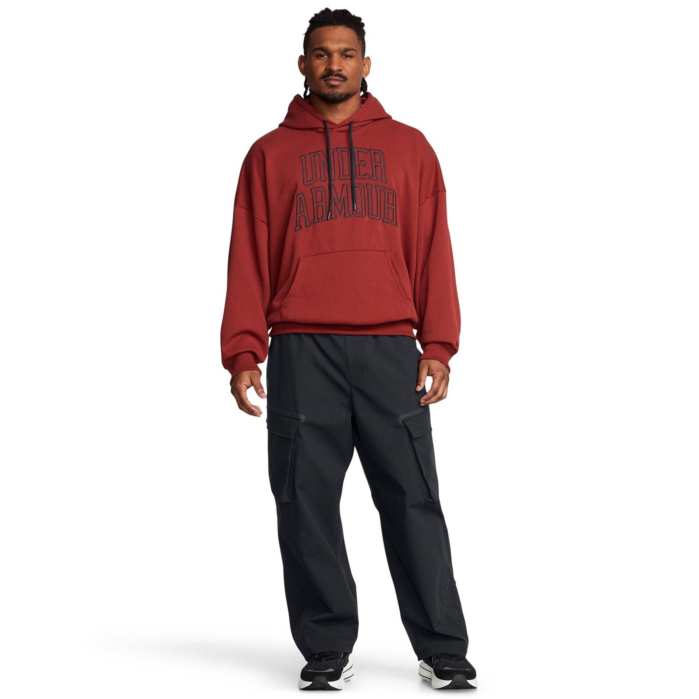 Tepláky Under Armour Black 2461840 Men's Utility Cargo Joggers - 7