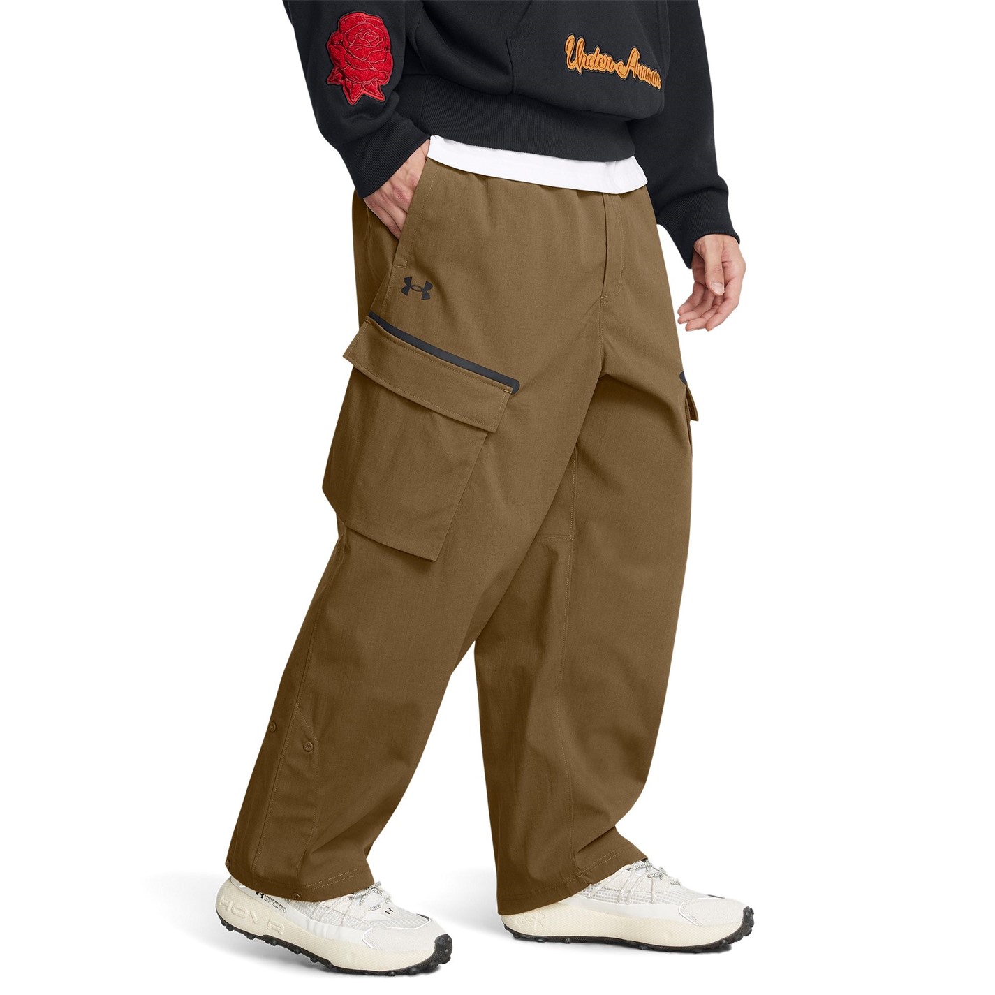 Tepláky Under Armour Brown 8450544 Men's Utility Cargo Joggers - 3