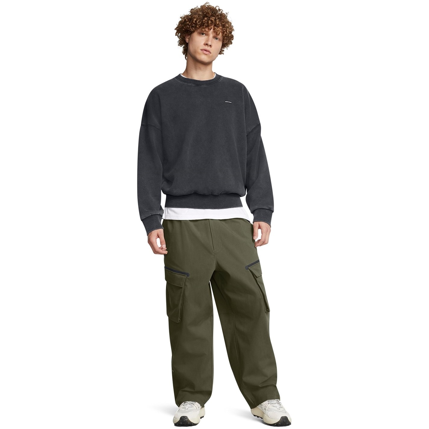 Tepláky Under Armour Green 3890389 Men's Utility Cargo Joggers - 7