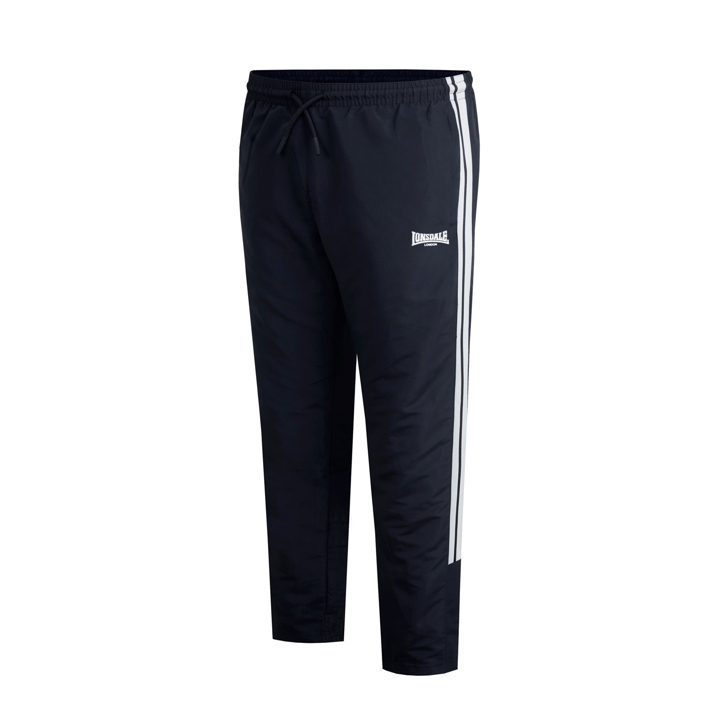 Tepláky Lonsdale Black 8402313 2 Stripe OH Woven Bottom Mens - 3