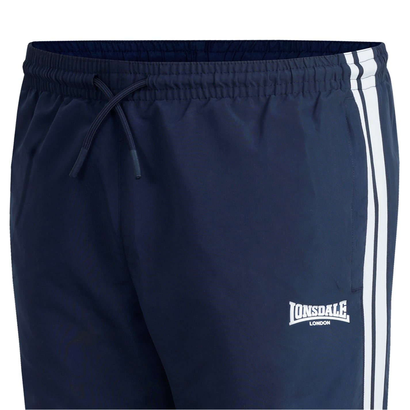 Tepláky Lonsdale Navy 9893639 2 Stripe OH Woven Bottom Mens - 4