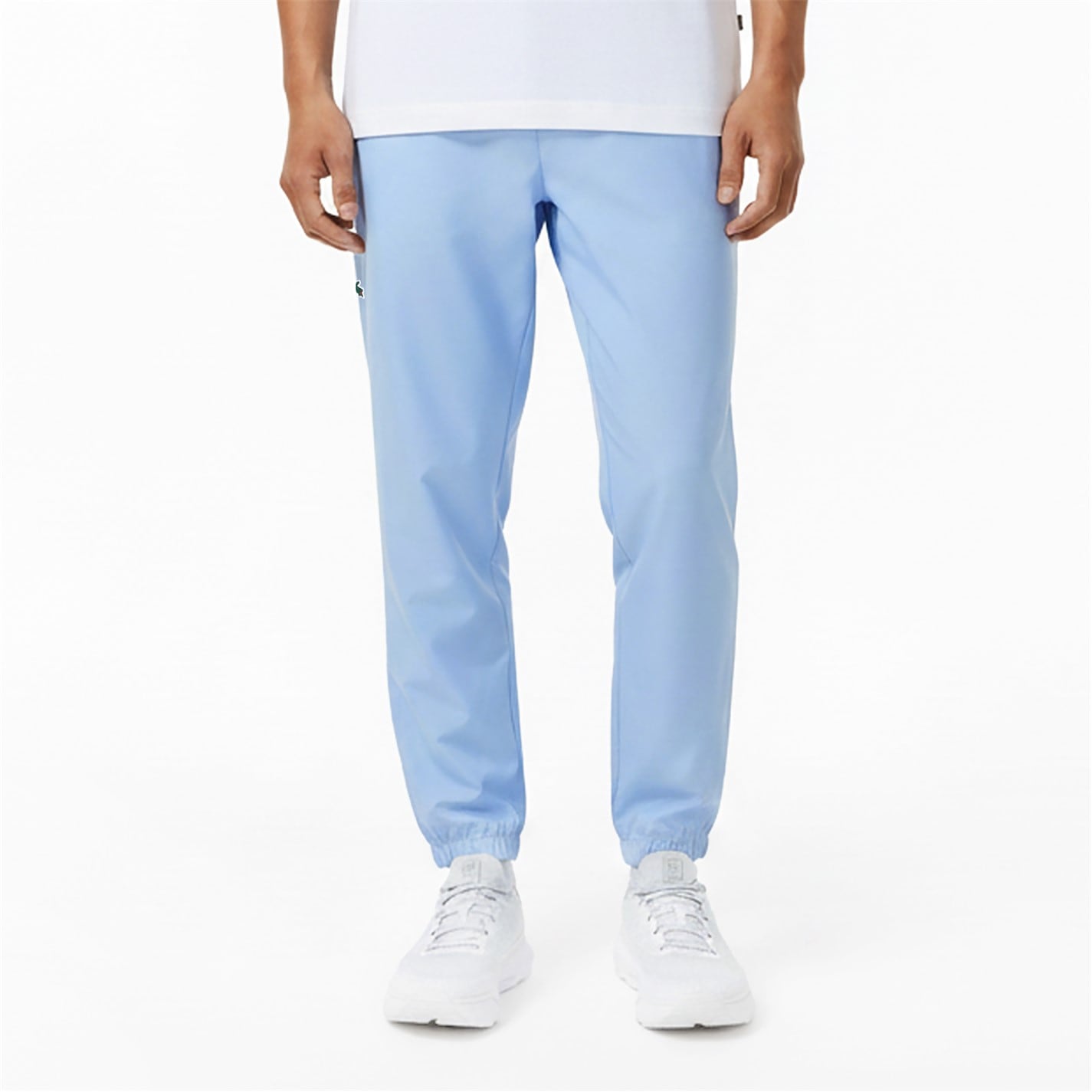 Tepláky Lacoste Blue AEY 9053129 Men's Taffeta Closed Hem Tracksuit Bottoms - 3