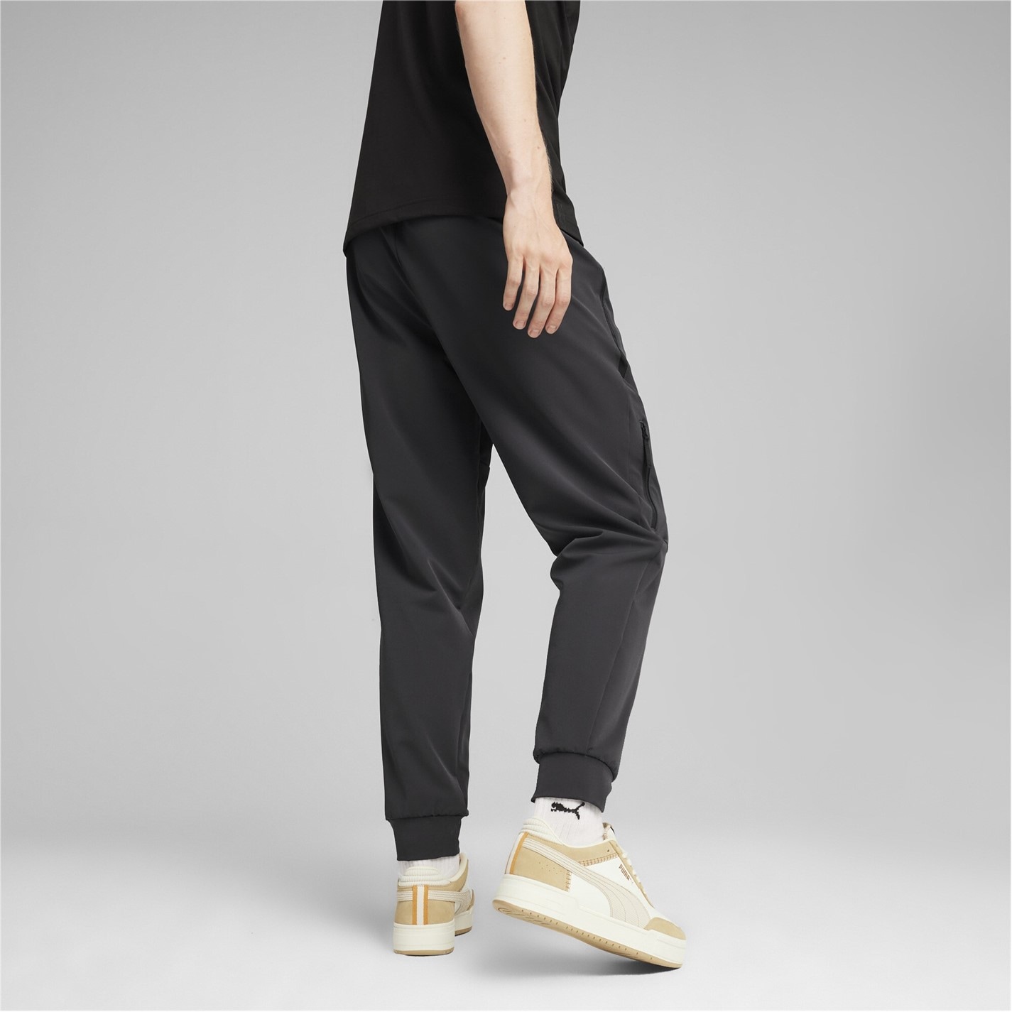 Tepláky Puma Puma Black 3376373 Men's Pumatech Closed Hem Woven Jogger - 6
