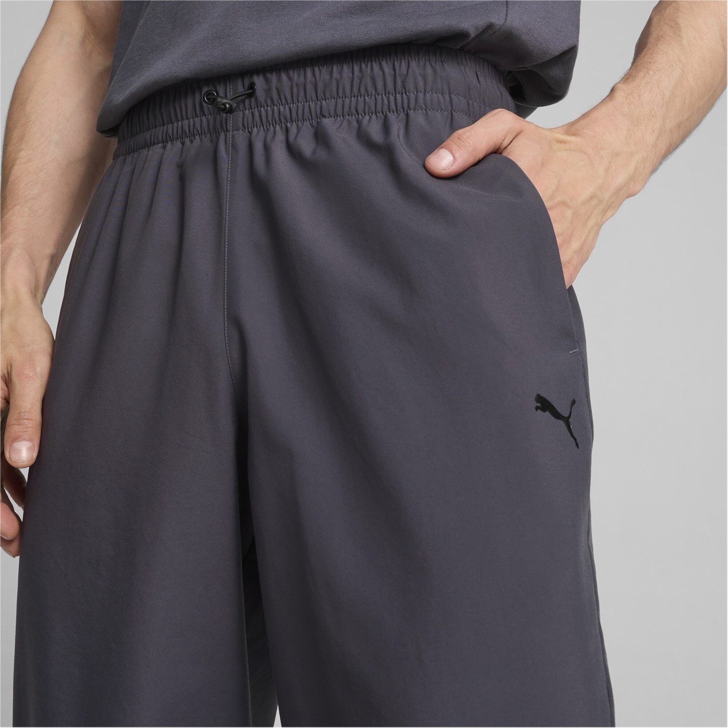 Tepláky Puma Silver Gray 8837668 Men's Rad Cal Closed Hem Woven Jogger - 6
