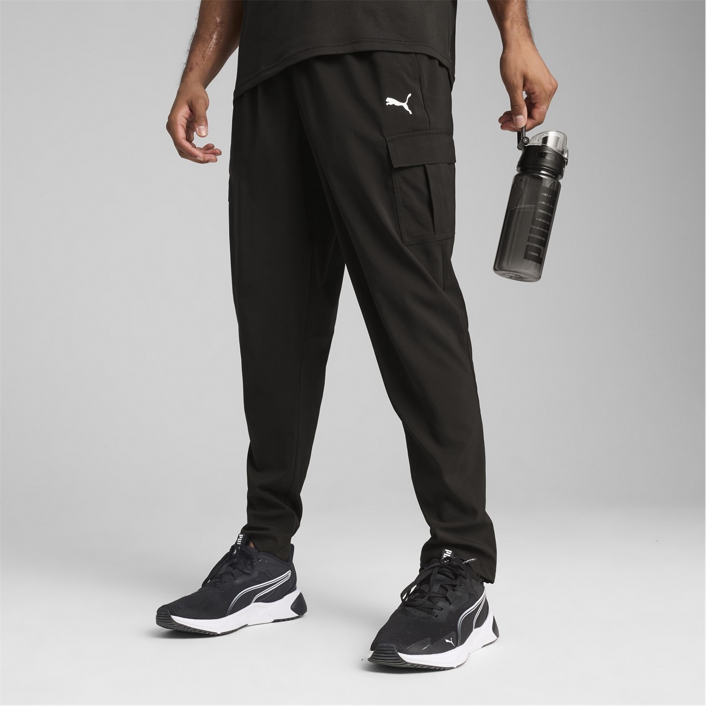 Tepláky Puma Puma Black 9032900 Puma M Tad Tech Woven Cargo Jogger Mens - 3