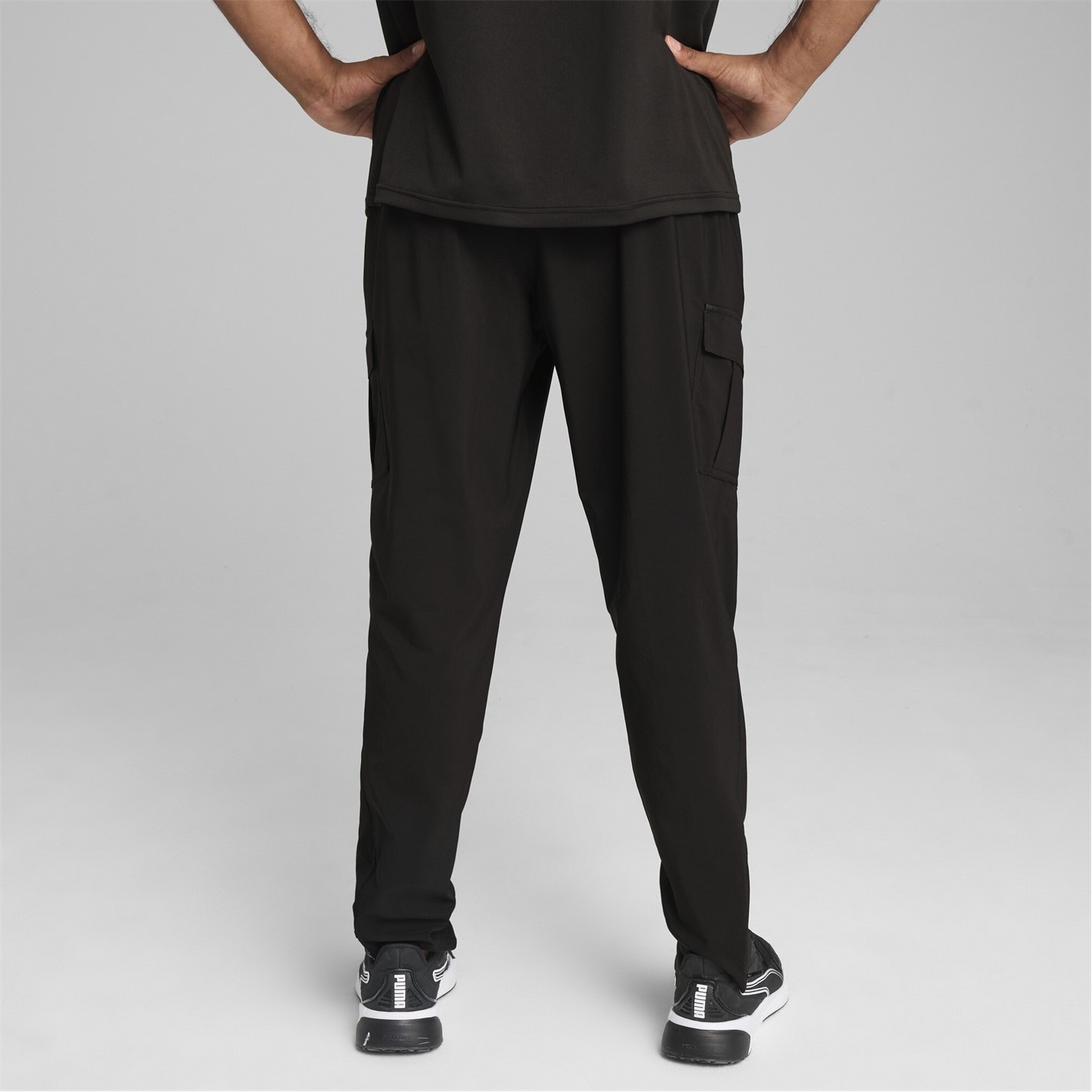 Tepláky Puma Puma Black 9032900 Puma M Tad Tech Woven Cargo Jogger Mens - 4