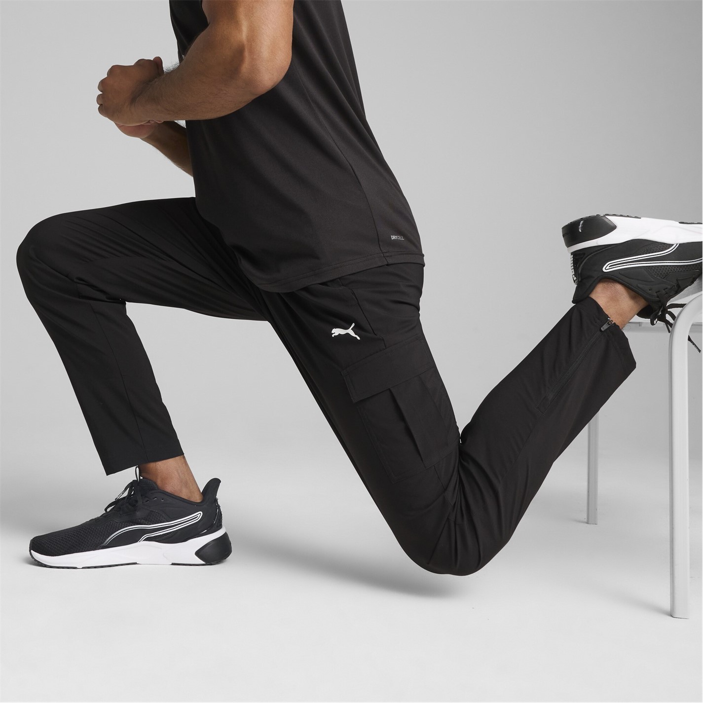 Tepláky Puma Puma Black 9032900 Puma M Tad Tech Woven Cargo Jogger Mens - 6