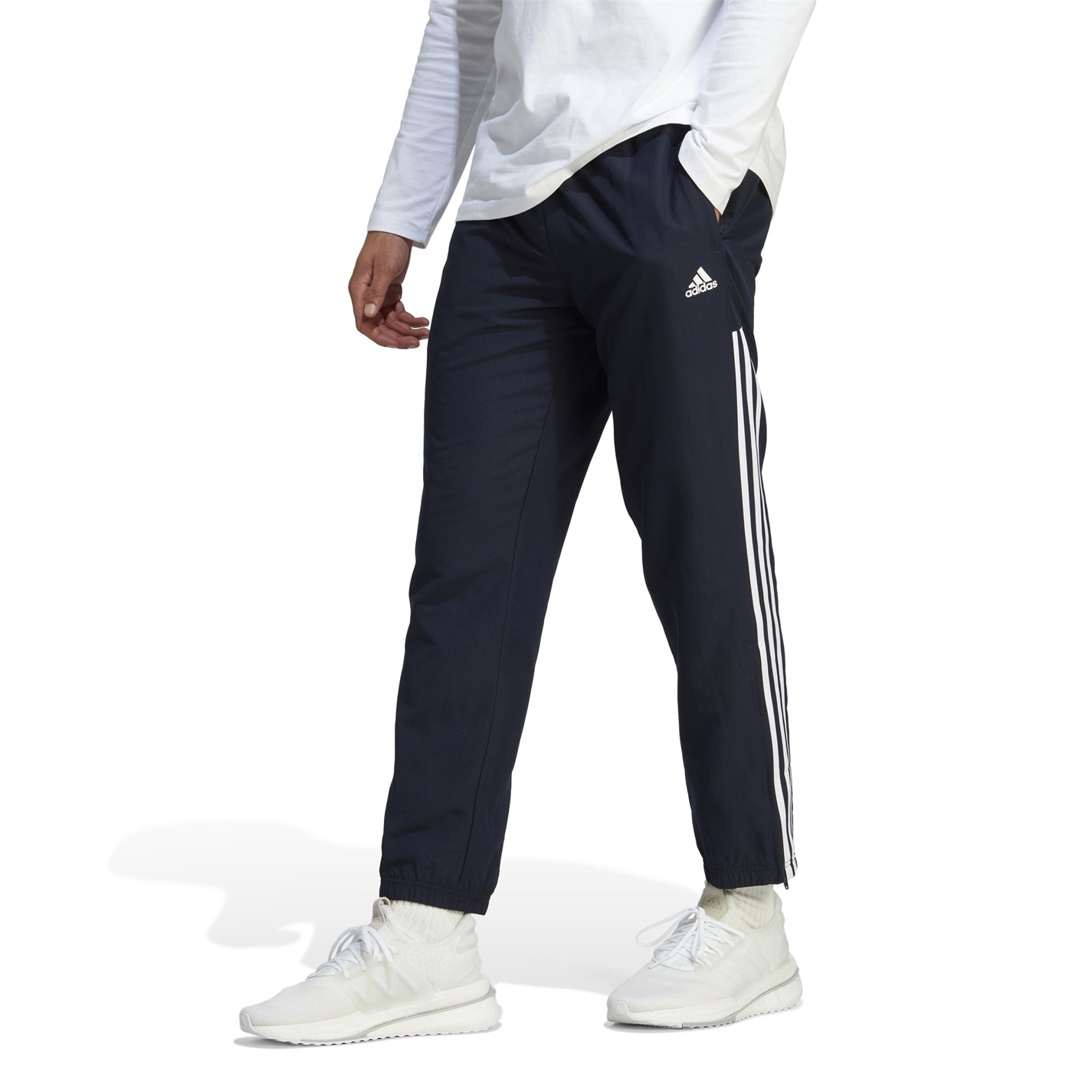 Tepláky adidas Navy 3355567 Mens Samson 4.0 Tracksuit Bottoms - 2