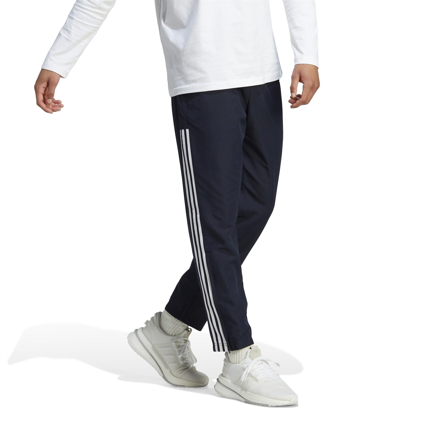 Tepláky adidas Navy 3355567 Mens Samson 4.0 Tracksuit Bottoms - 4