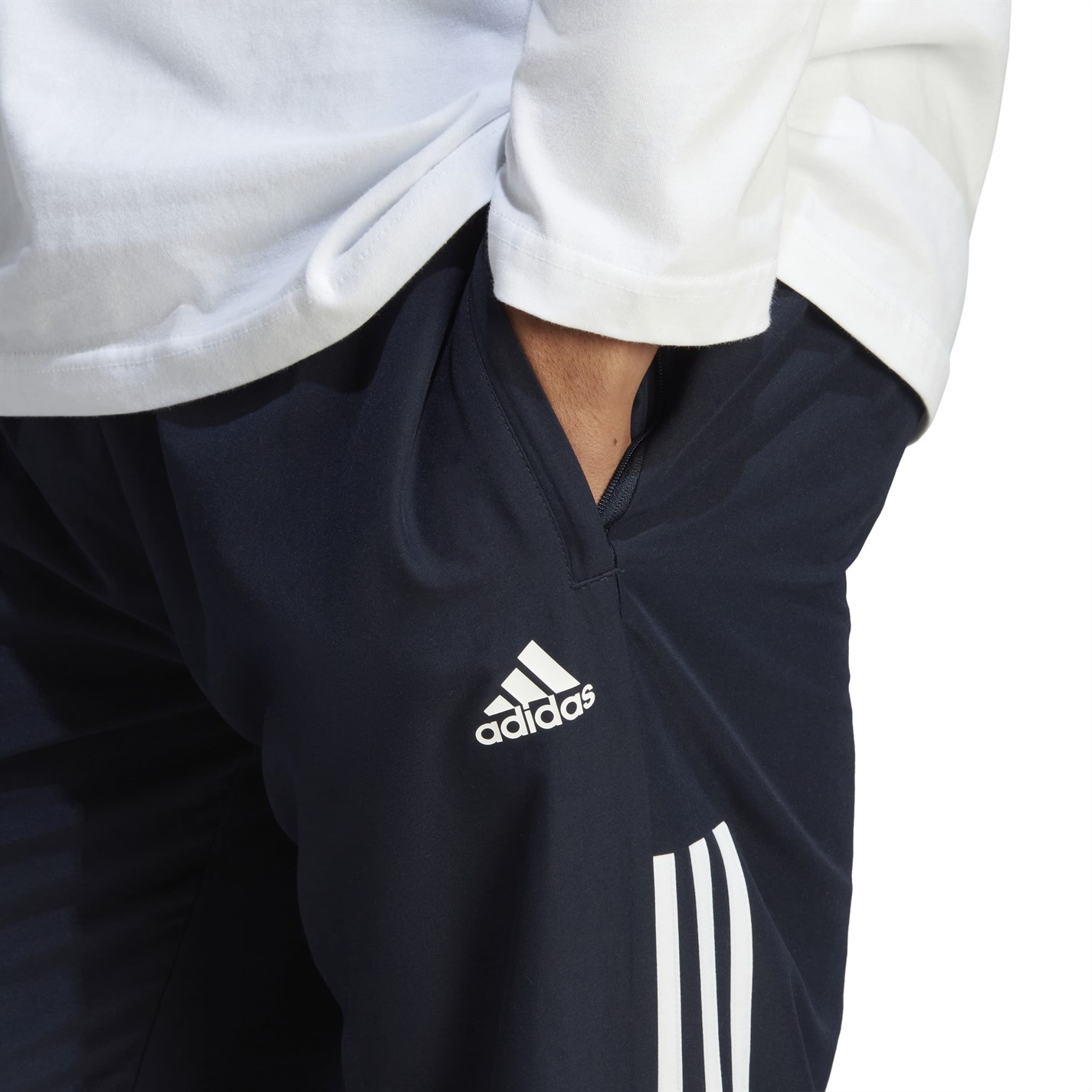 Tepláky adidas Navy 3355567 Mens Samson 4.0 Tracksuit Bottoms - 5