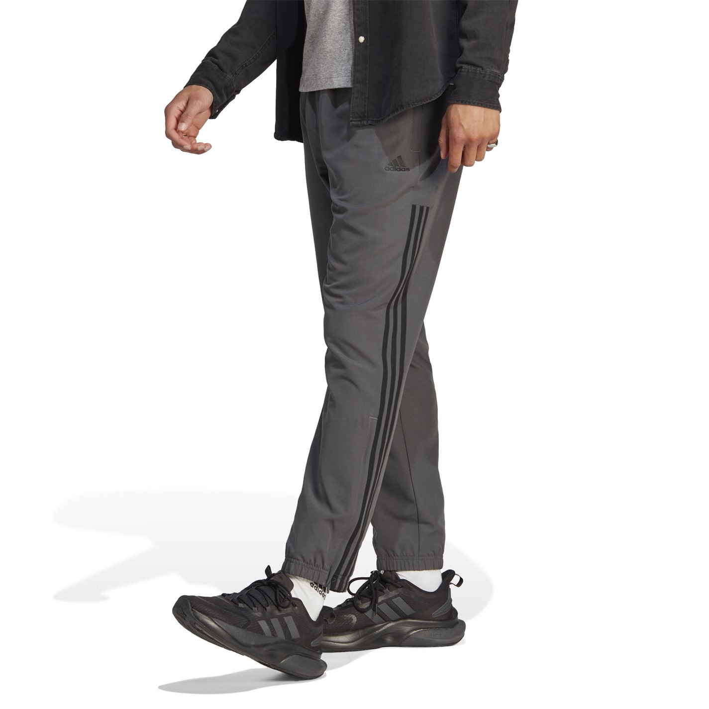 Tepláky adidas DarkGrey 4562809 Mens Samson 4.0 Tracksuit Bottoms - 2
