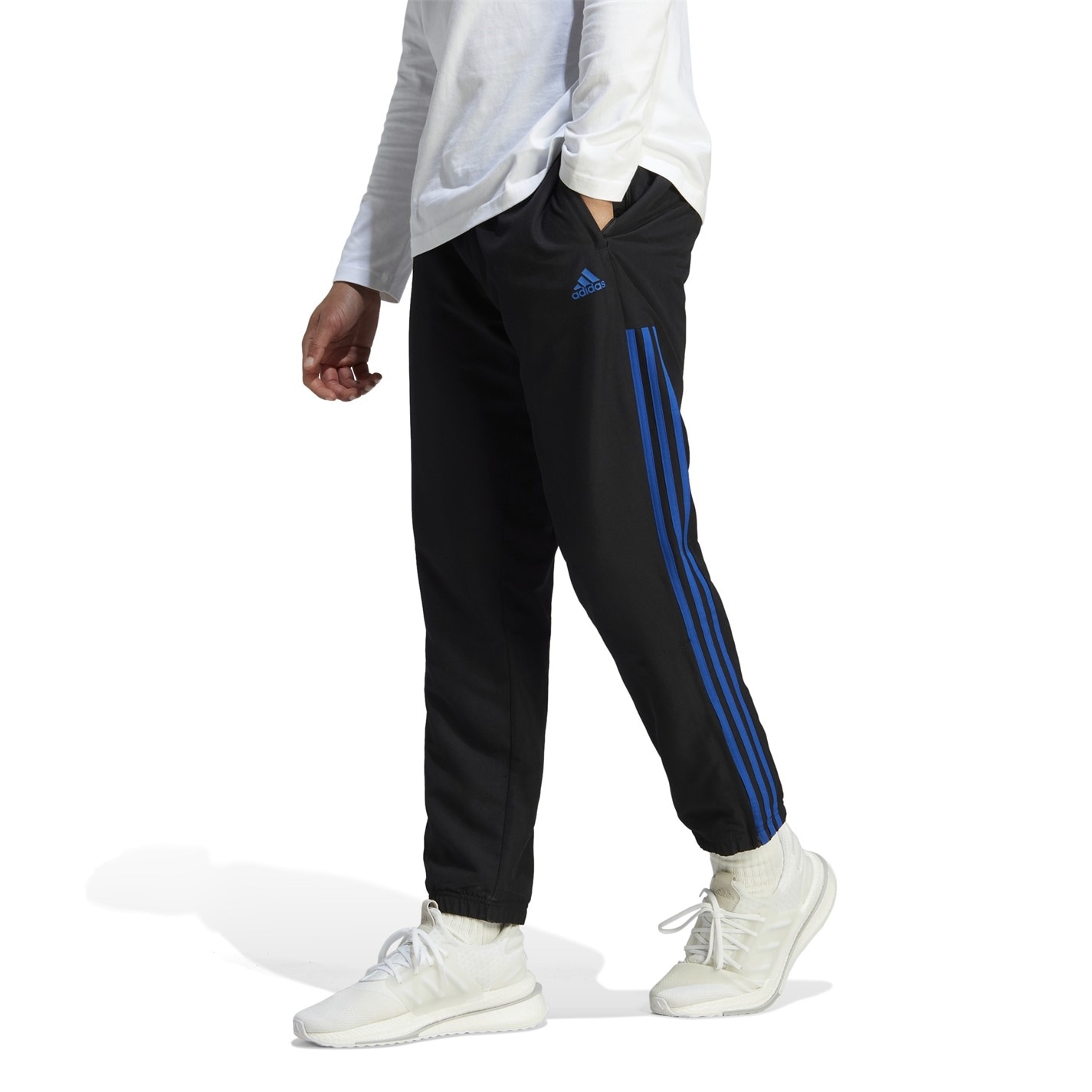 Tepláky adidas Black 5040961 Mens Samson 4.0 Tracksuit Bottoms - 2