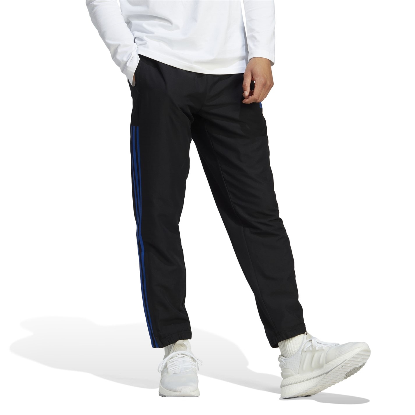 Tepláky adidas Black 5040961 Mens Samson 4.0 Tracksuit Bottoms - 4