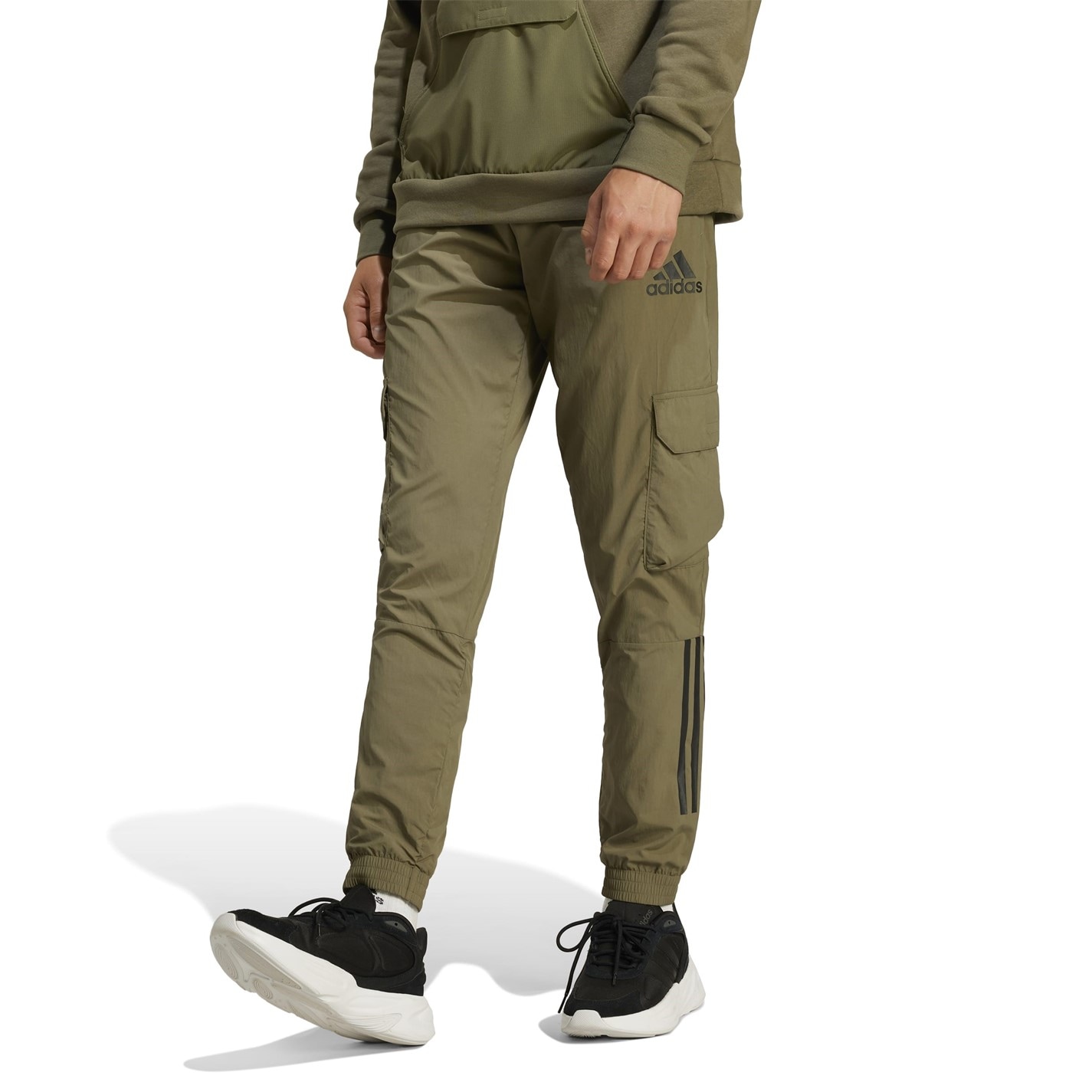 Tepláky adidas Khaki 6457725 Tech Tracksuit Bottoms Adults - 2