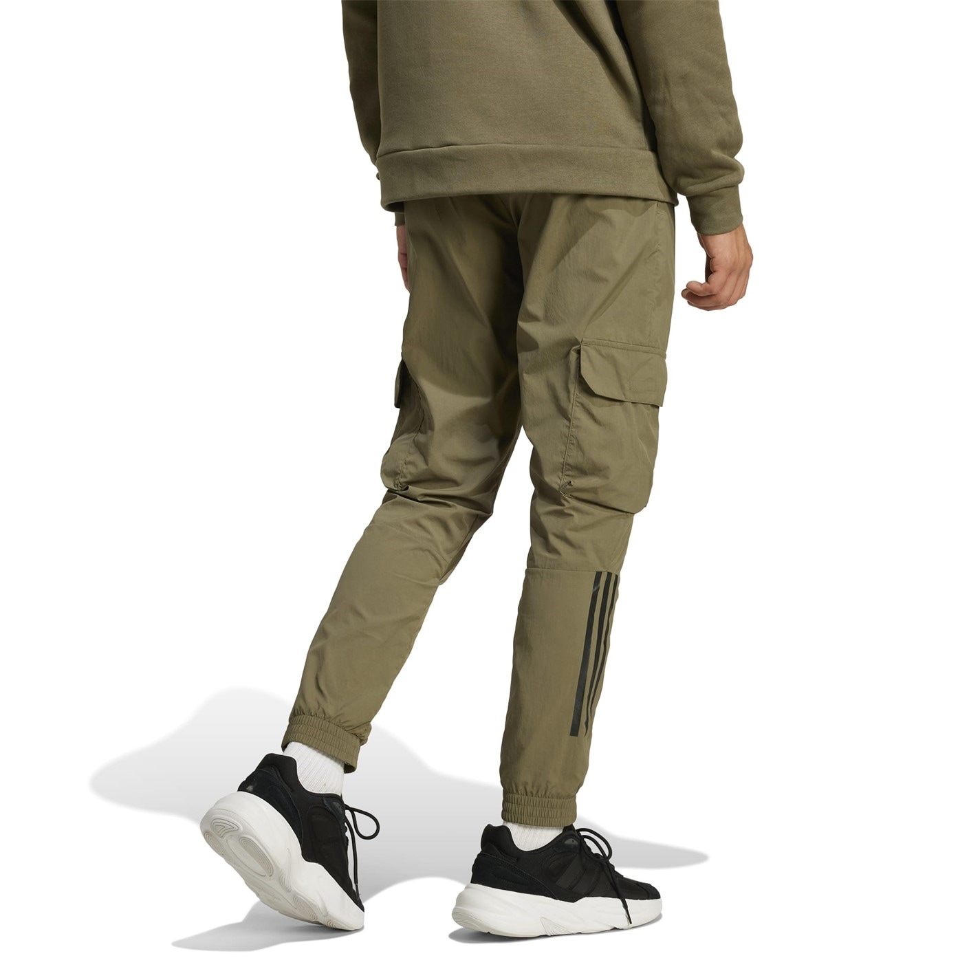 Tepláky adidas Khaki 6457725 Tech Tracksuit Bottoms Adults - 3