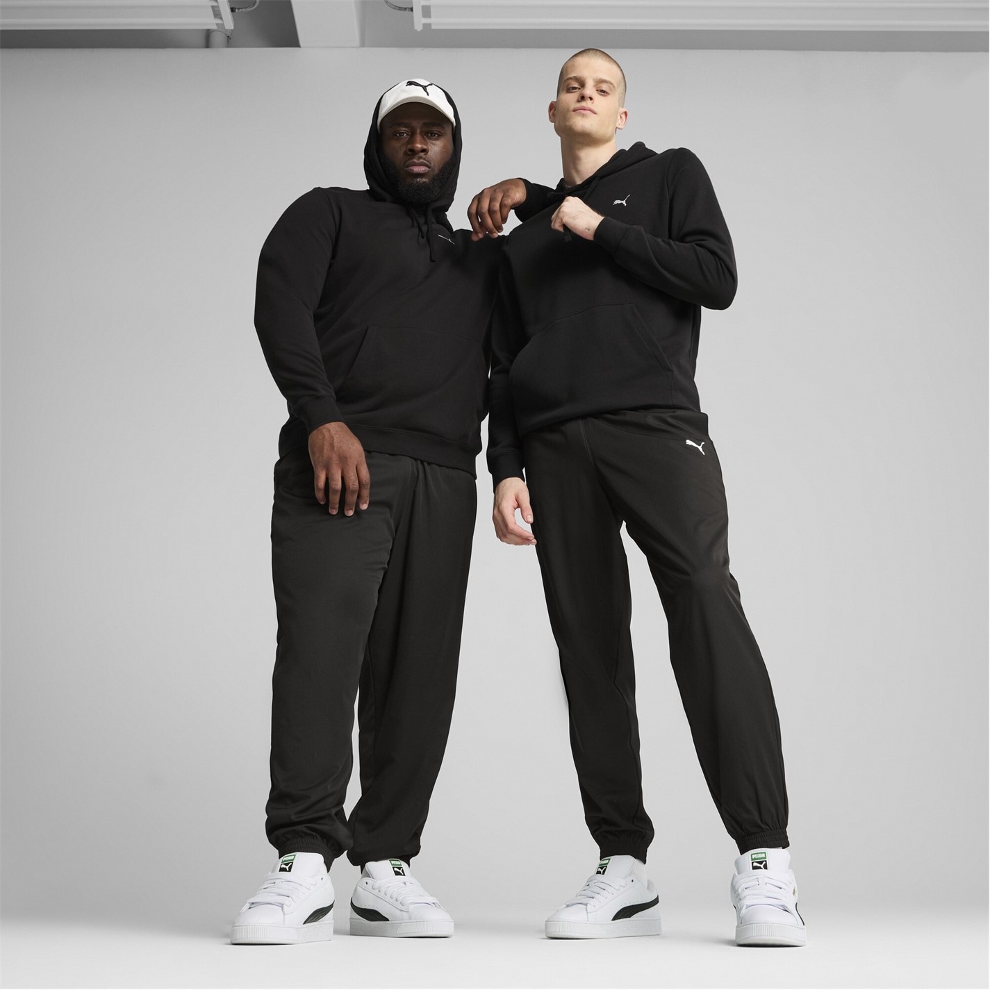 Tepláky Puma Puma Black 1705091 Puma Ess Woven Pants Cl Jogger Mens - 3
