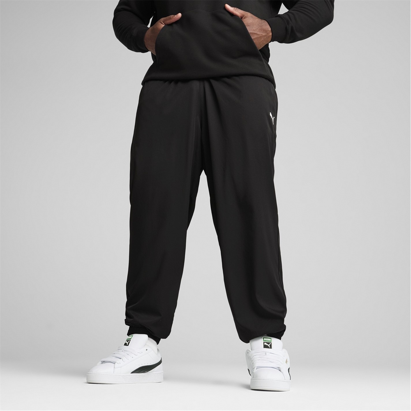 Tepláky Puma Puma Black 1705091 Puma Ess Woven Pants Cl Jogger Mens - 4
