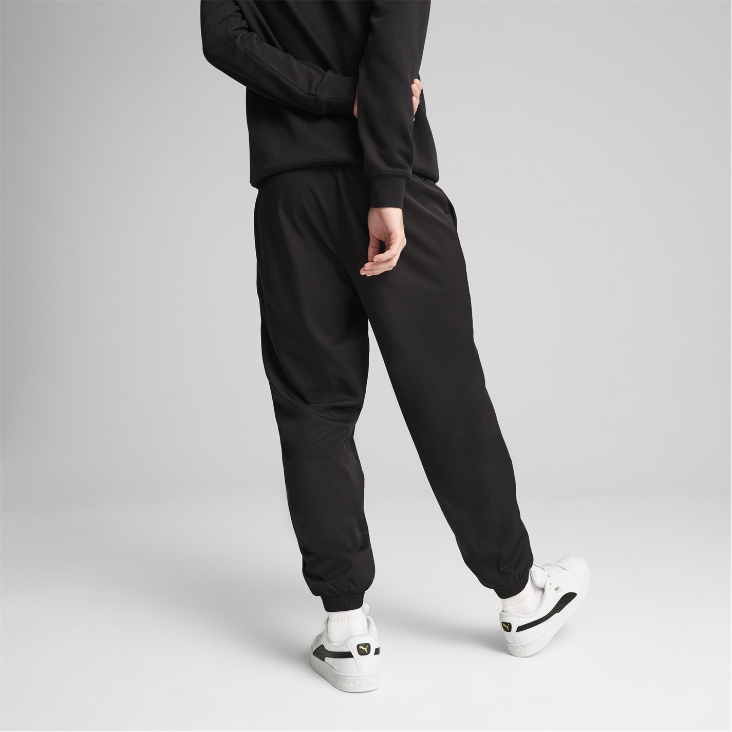 Tepláky Puma Puma Black 1705091 Puma Ess Woven Pants Cl Jogger Mens - 5