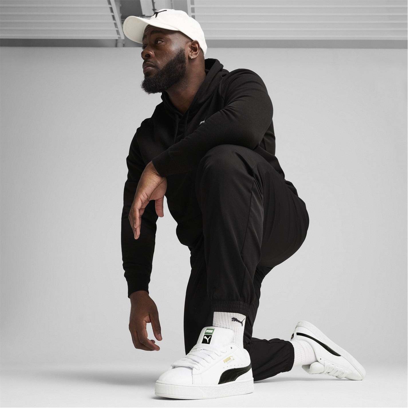 Tepláky Puma Puma Black 1705091 Puma Ess Woven Pants Cl Jogger Mens - 6